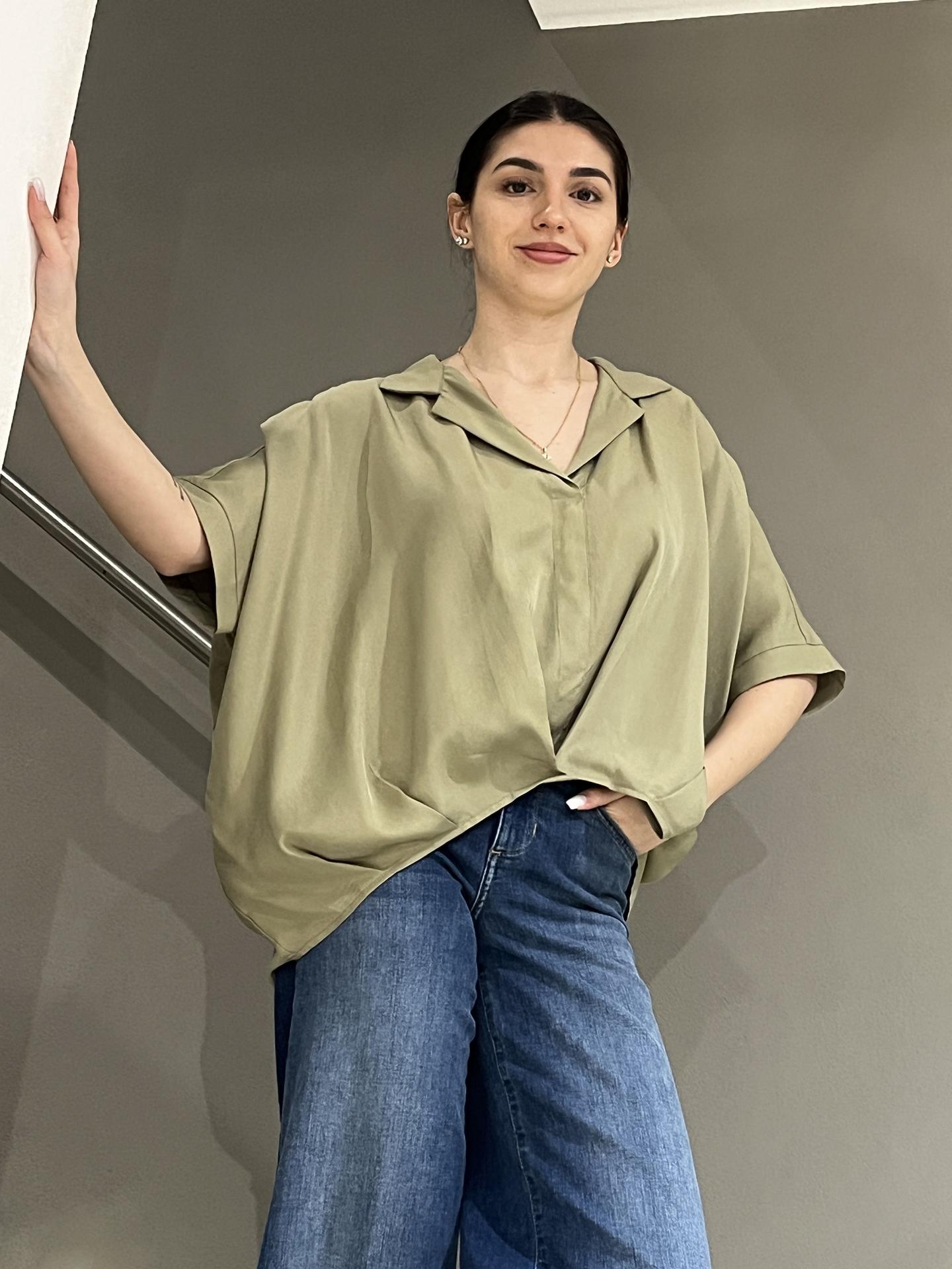 CAMICIA KOCCA BASILIDE MILITARE