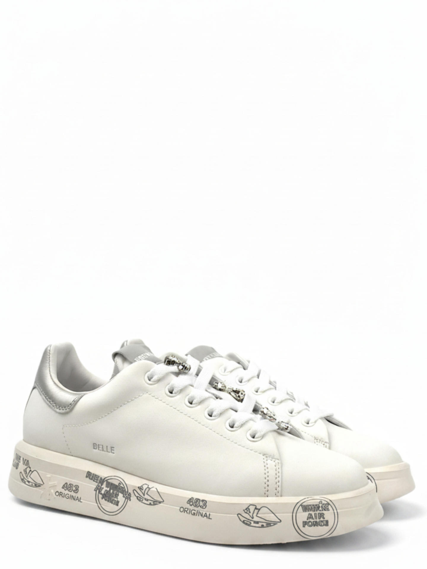SNEAKERS PREMIATA BELLE7447K BIANCO