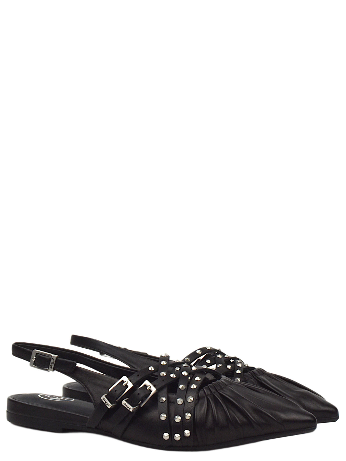 SANDALO BASSO ASH BIANCA04 NERO