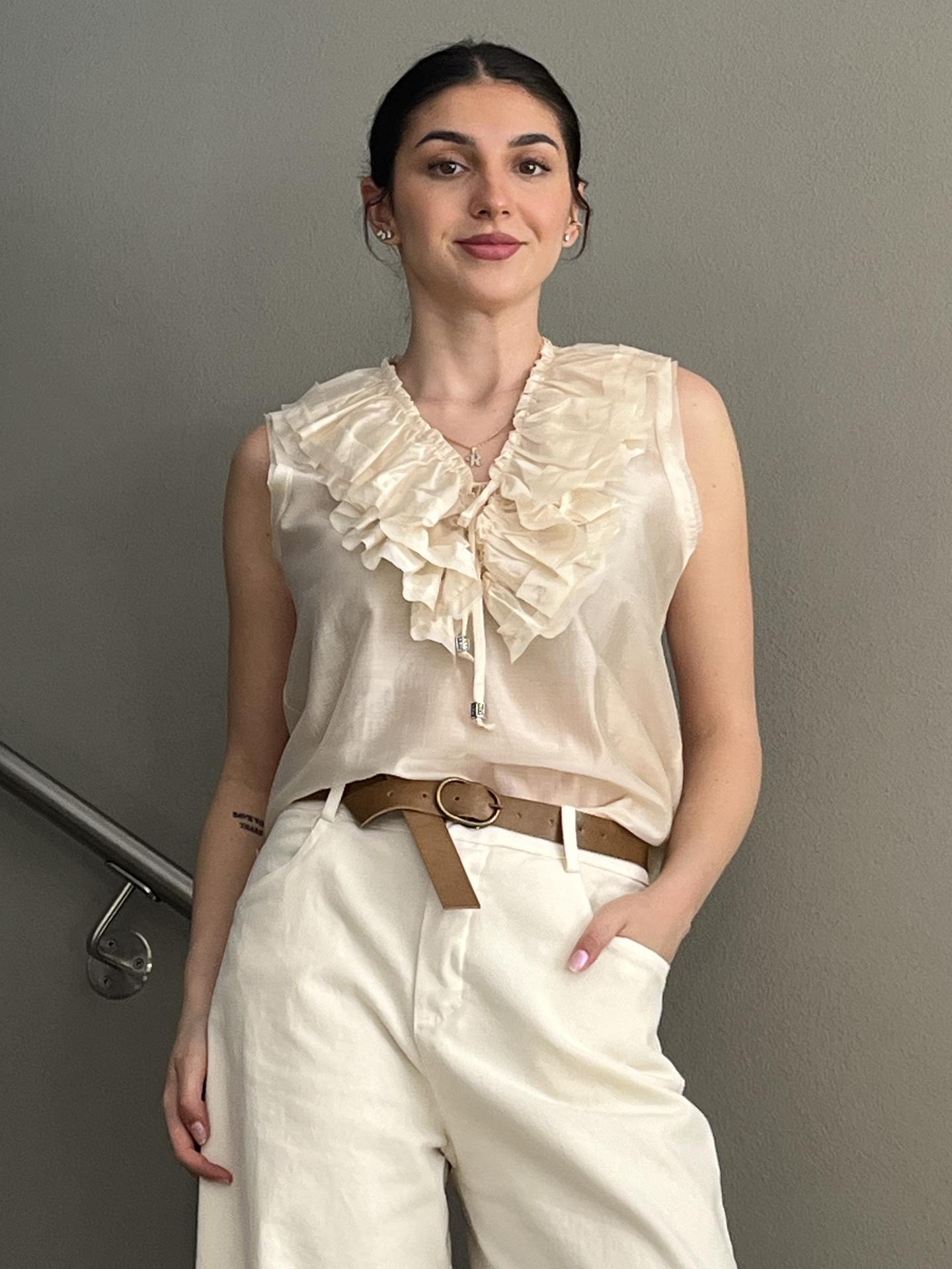 MAGLIA TWO-WAY BL25SE1281 BEIGE