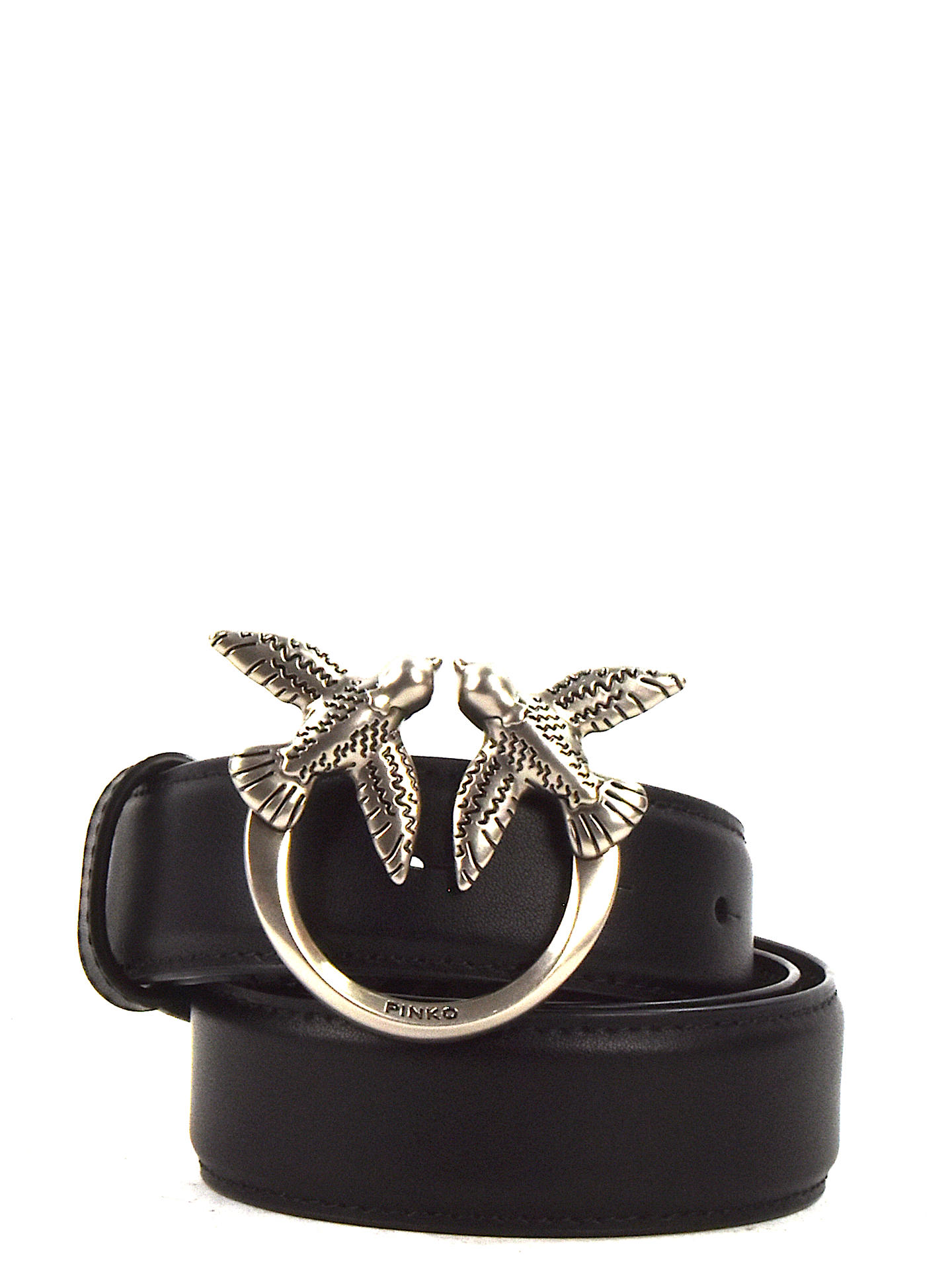 CINTURA PINKO C100125 NERO/ARGENTO