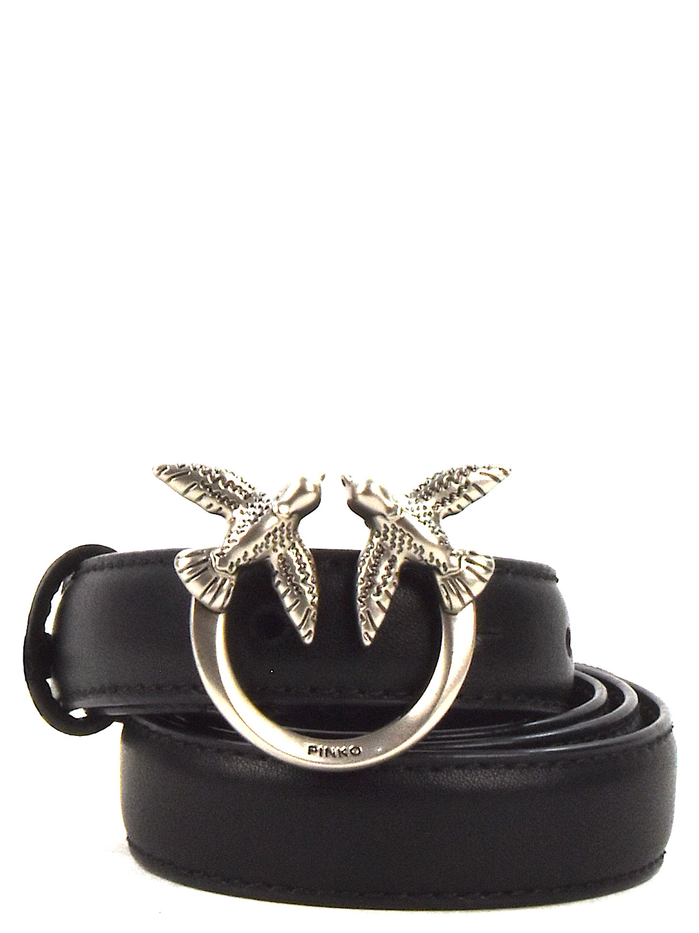CINTURA PINKO C100143 NERO/ARGENTO