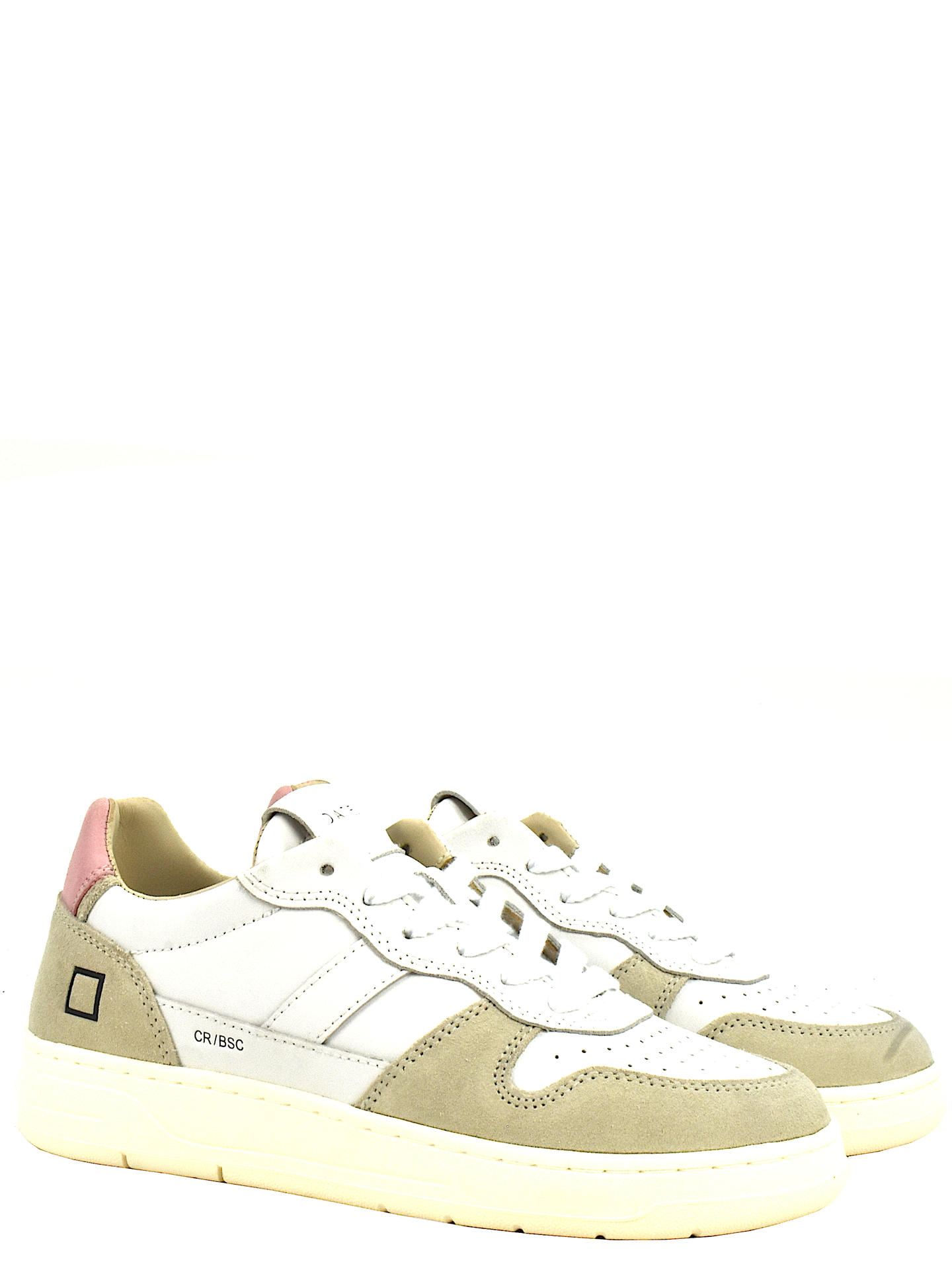 SNEAKERS D.A.T.E C2BAWP BIANCO/ROSA