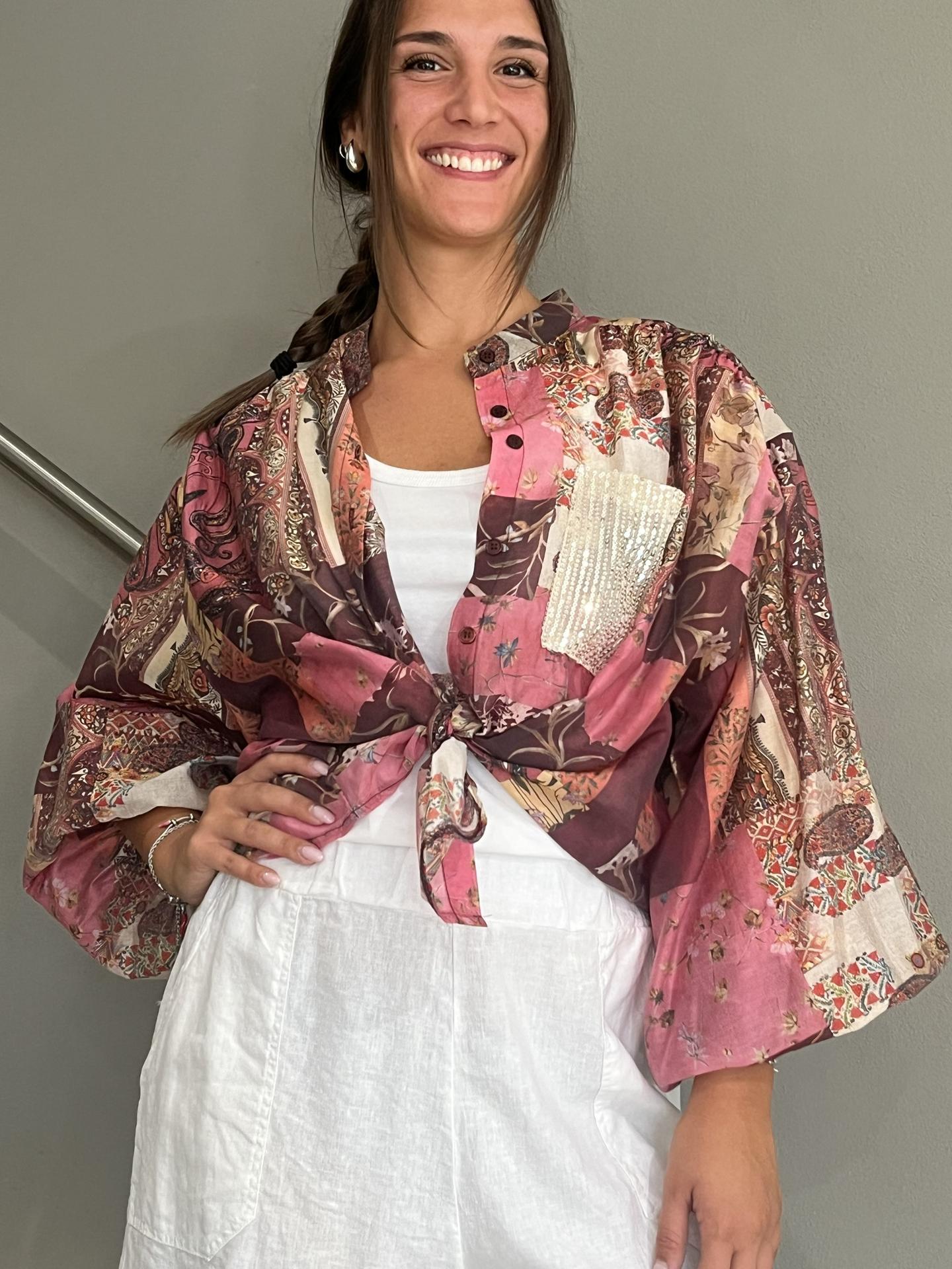 CAMICIA SUSY MIX C81892TK13 BORDEAUX