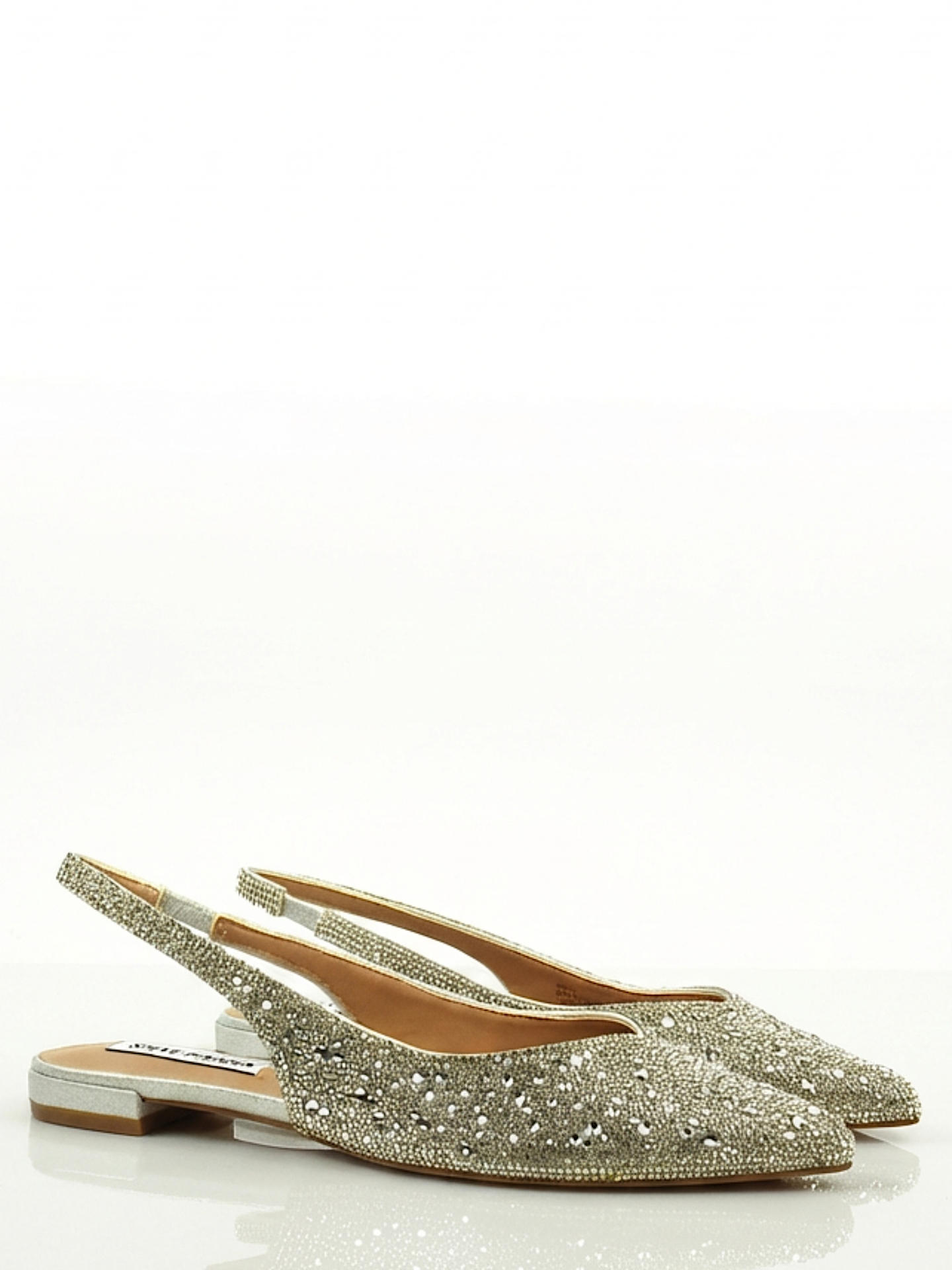 SANDALO BASSO STEVE MADDEN CARE ARGENTO