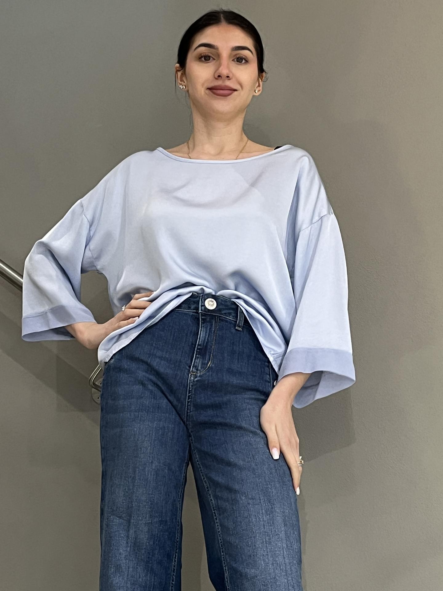 CAMICIA KOCCA CITINO AZZURRO