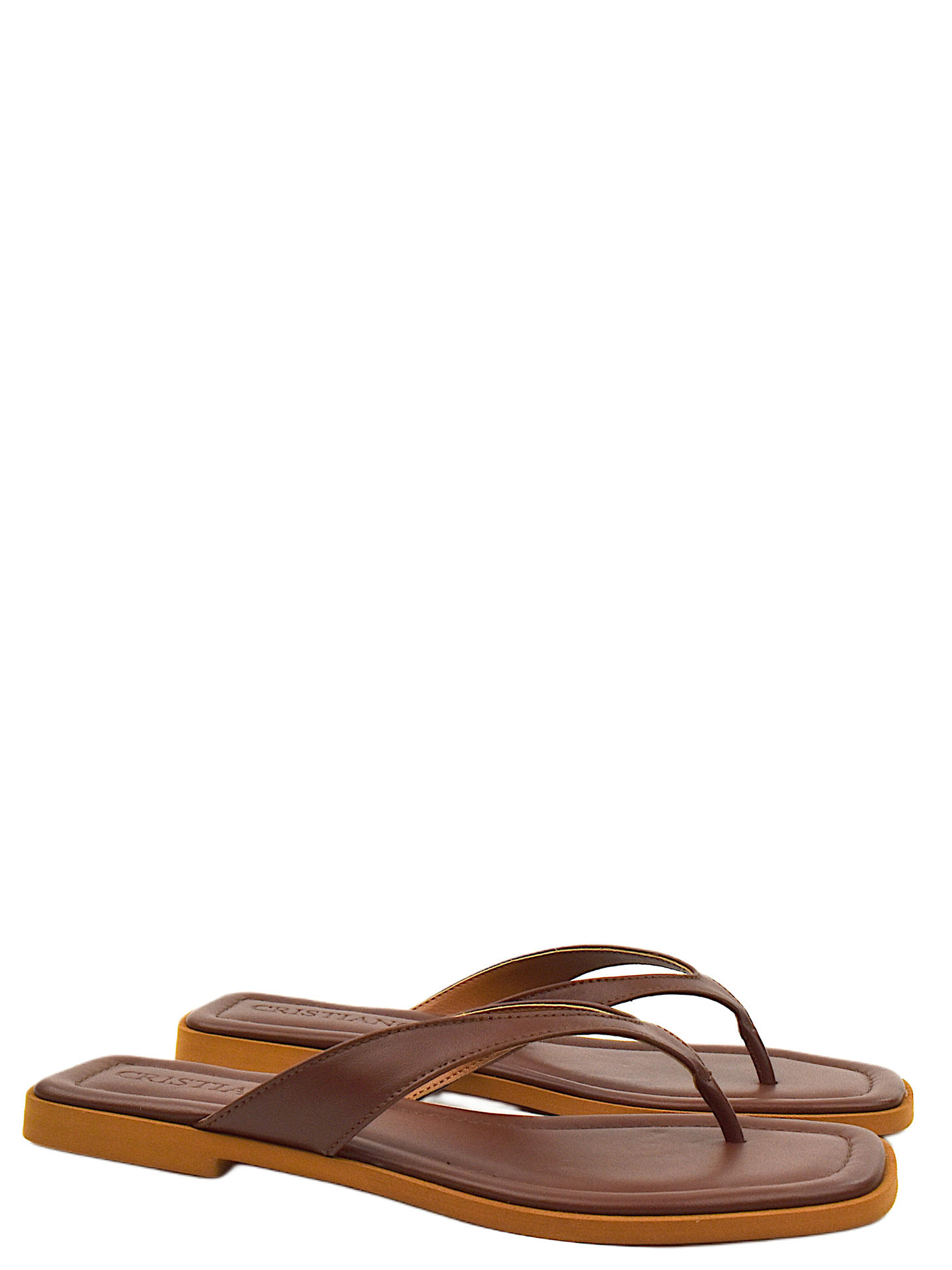 SANDALO BASSO CRISTIANO CR35 MARRONE