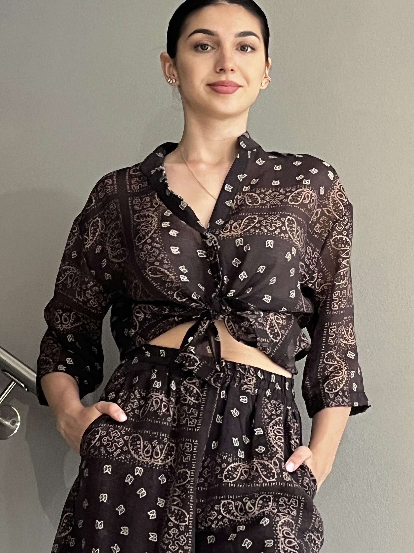CAMICIA HAVEONE CVEN419 MARRONE