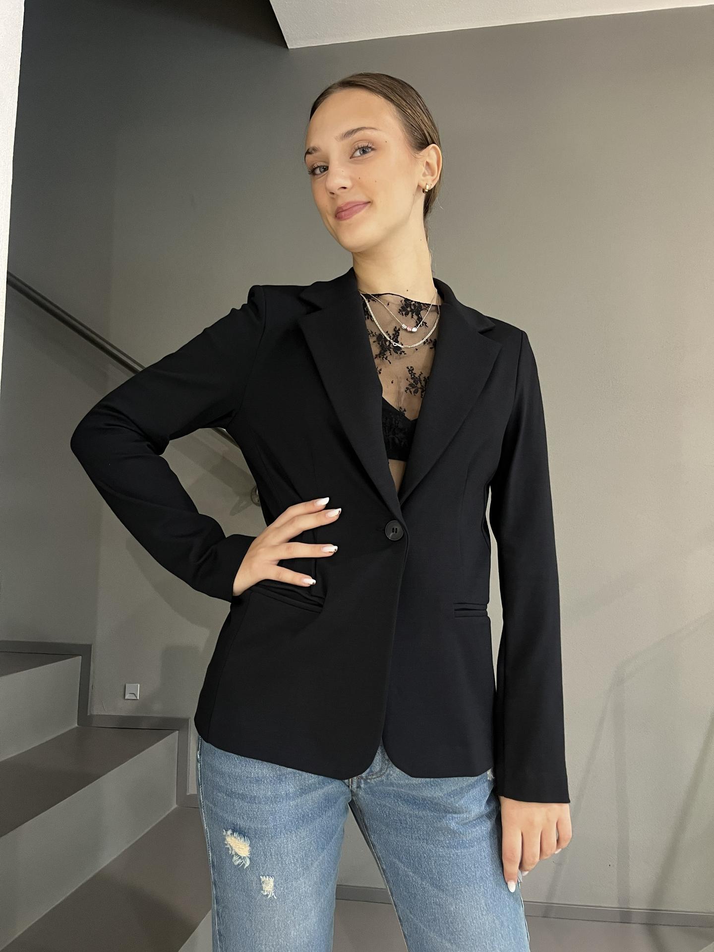 GIACCA SUSY MIX D500T1N NERO