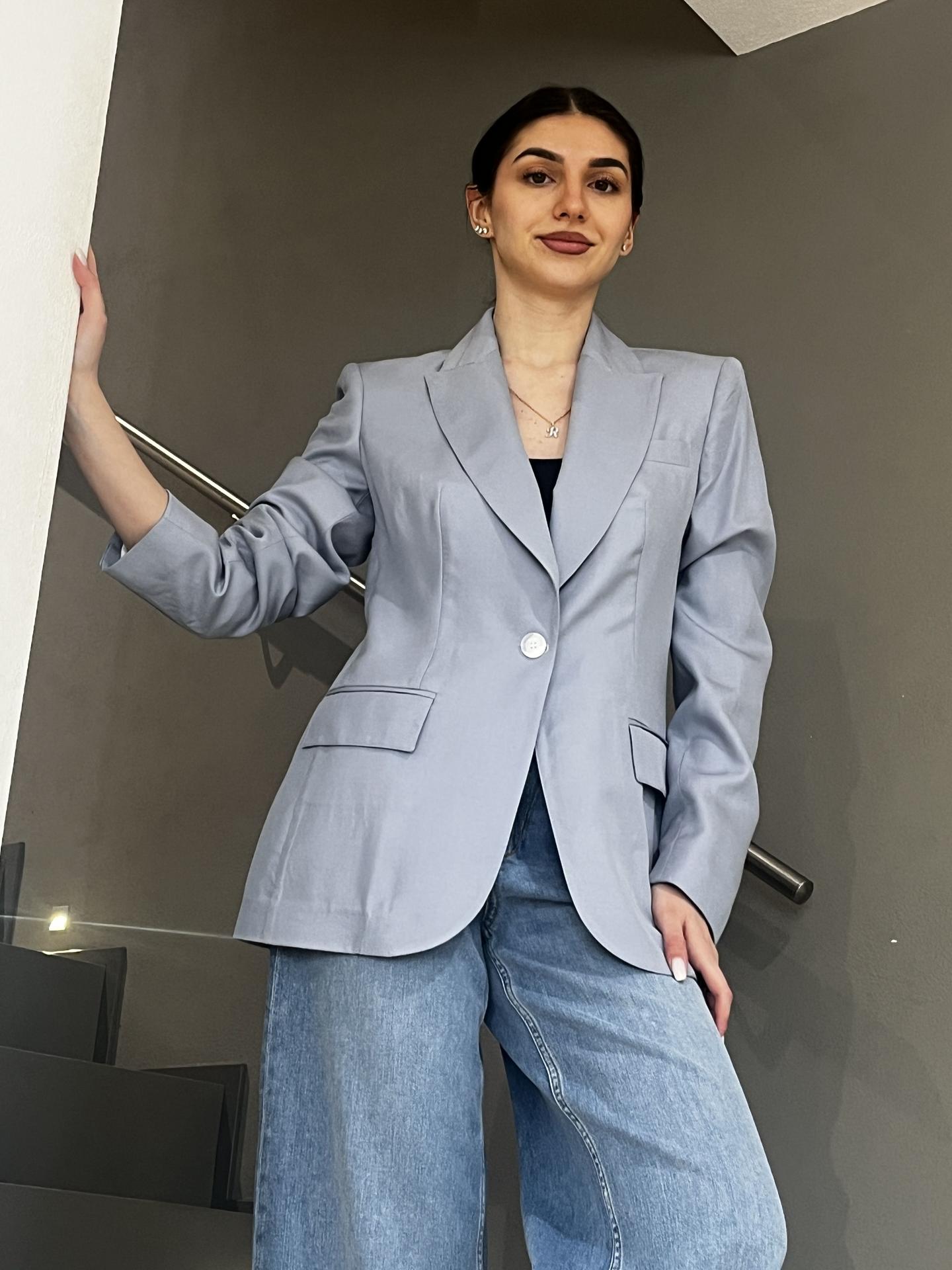 GIACCA KOCCA DARIUS AZZURRO