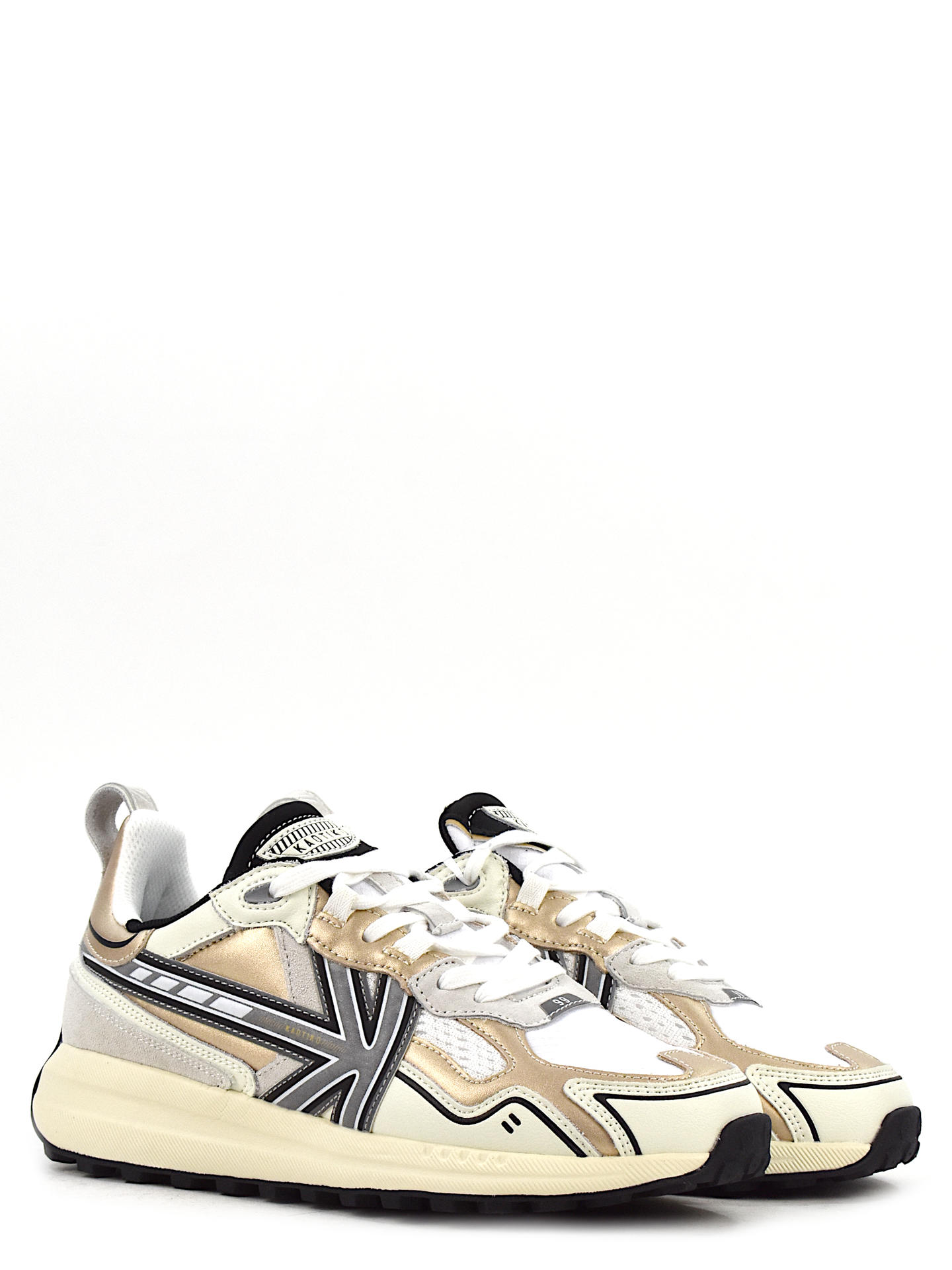 SNEAKERS KAOTIKO DETROITW BIANCO/ORO