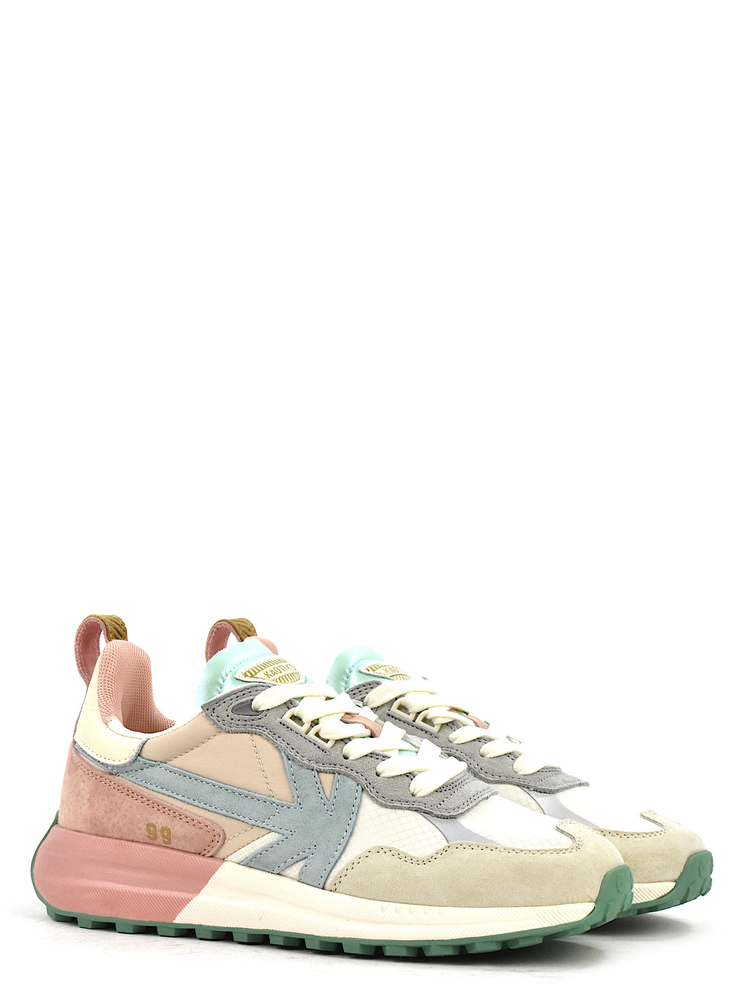 SNEAKERS KAOTIKO DETROITW BIANCO/BEIGE