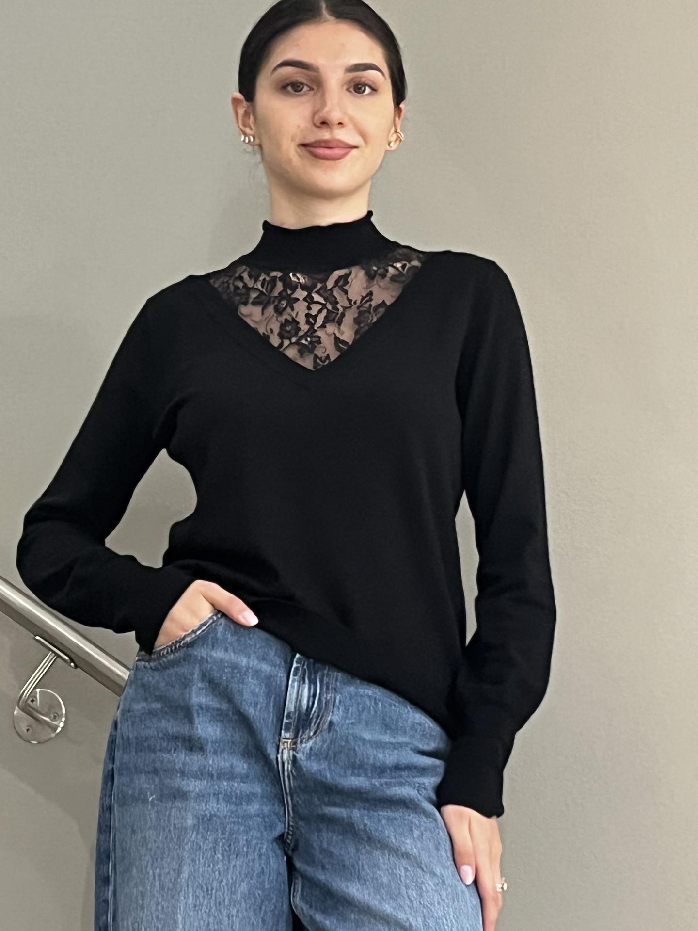 MAGLIA KOCCA EGERIA NERO