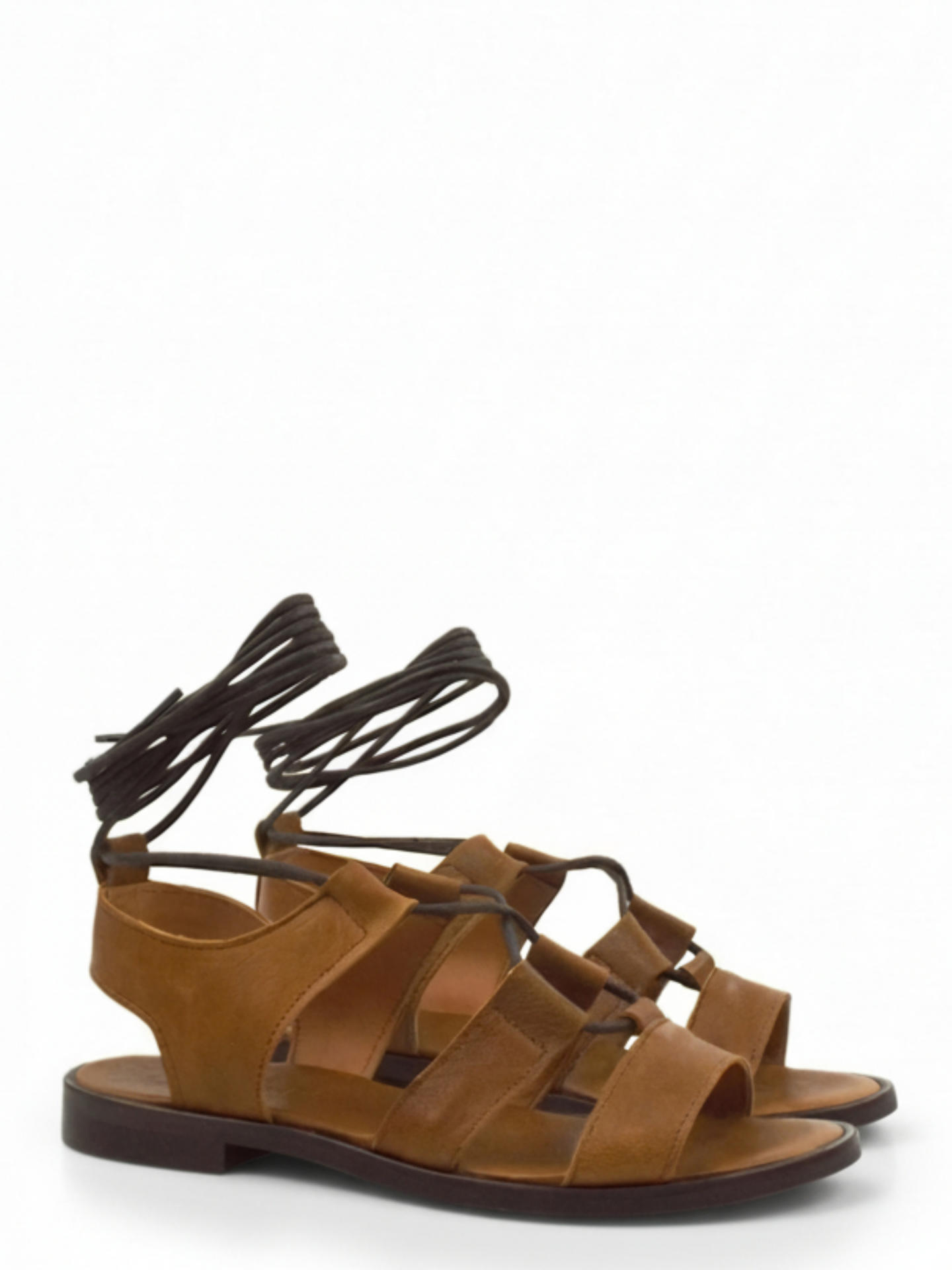 SANDALO BASSO LE PEPITE F101 CUOIO