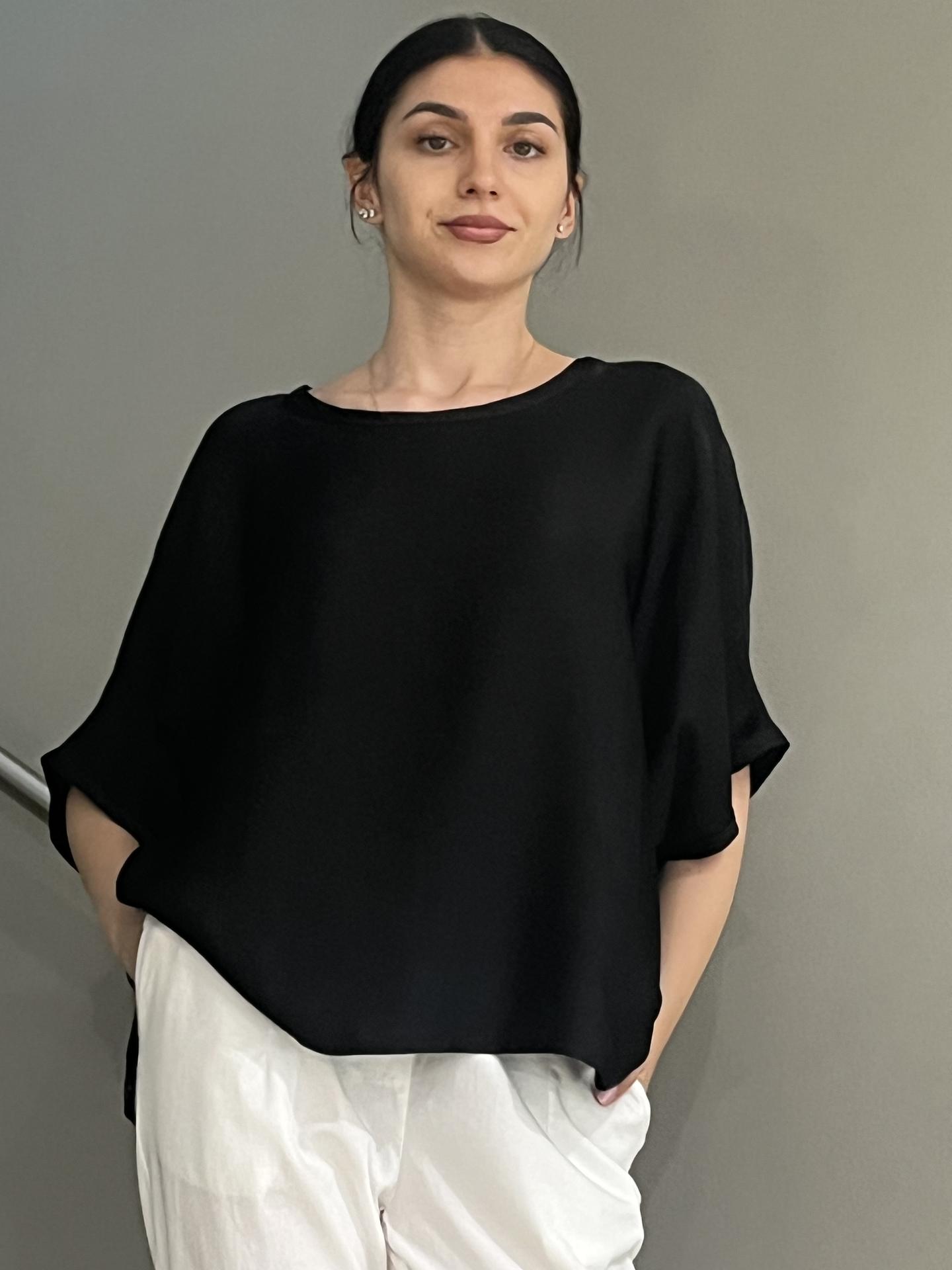 MAGLIA TENSIONE IN FIRENZE FB736B05Q NERO