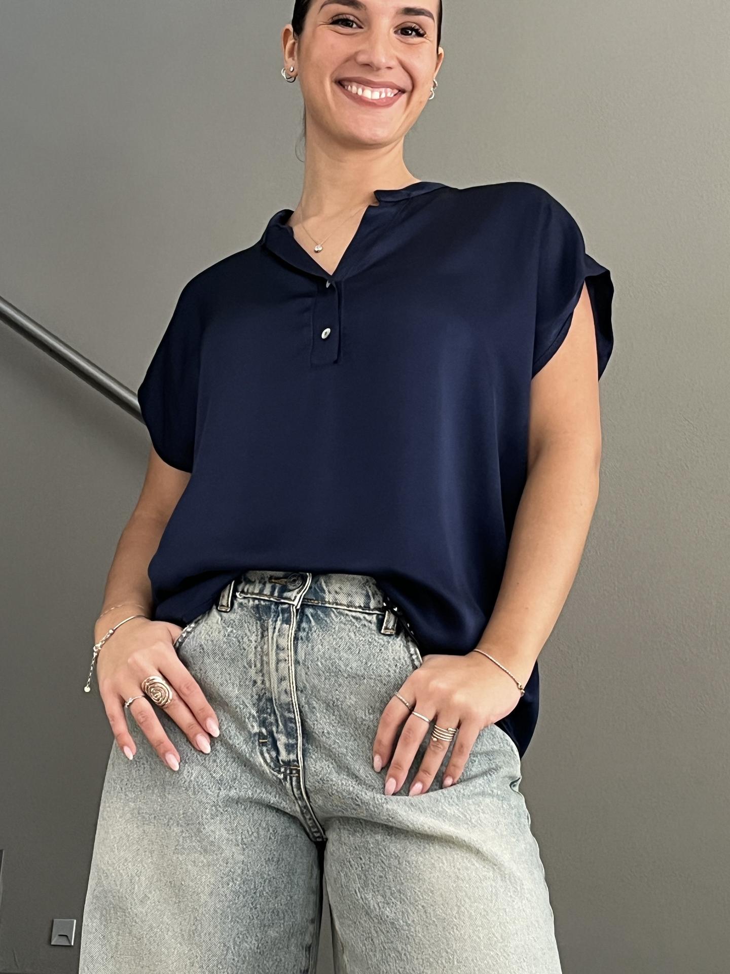 MAGLIA MOTEL G147B22R BLUE