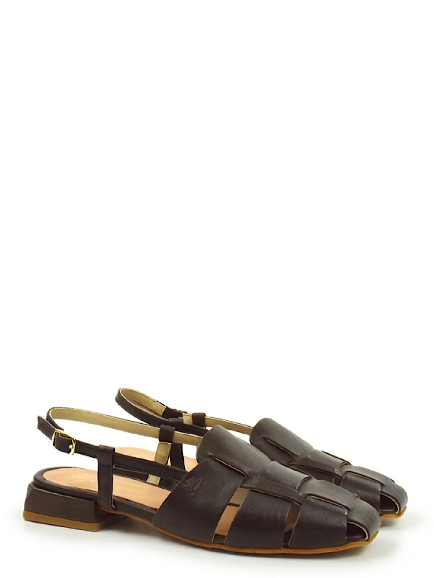 SANDALO BASSO LE PEPITE GI38 MARRONE