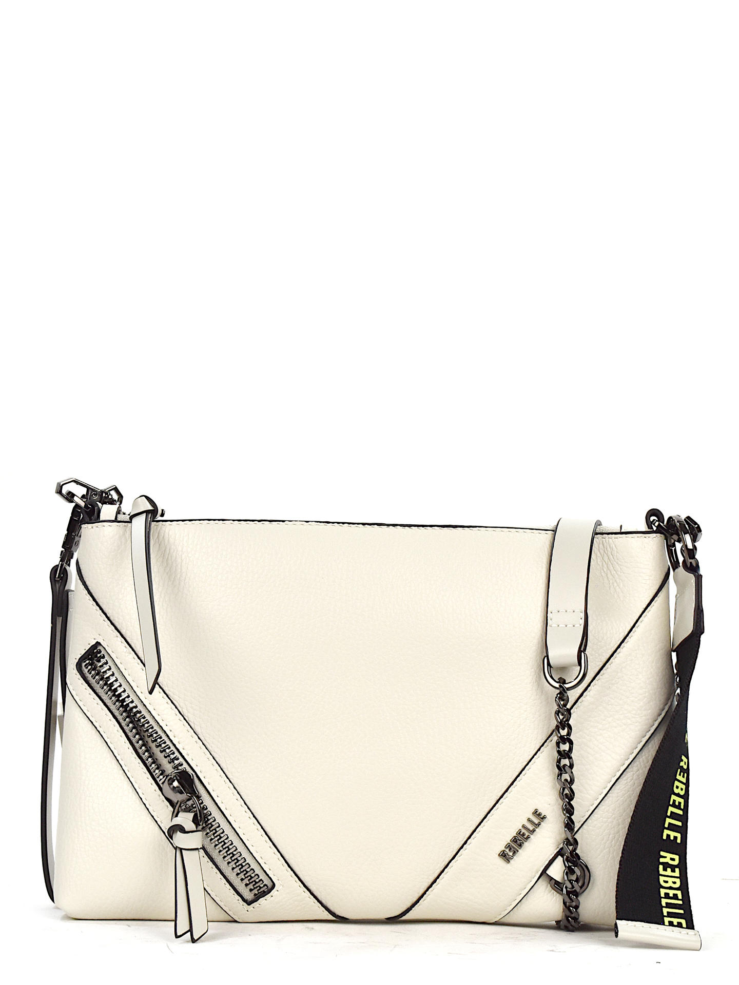 BORSA REBELLE GIPSY2 BIANCO