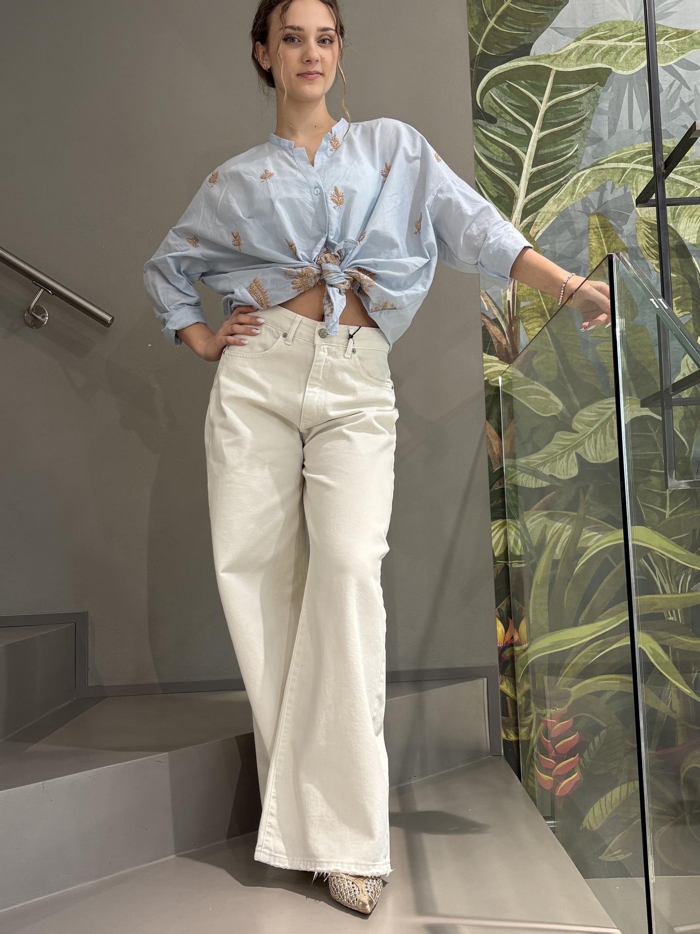 JEANS TENSIONE IN FIRENZE GIUSIP BEIGE