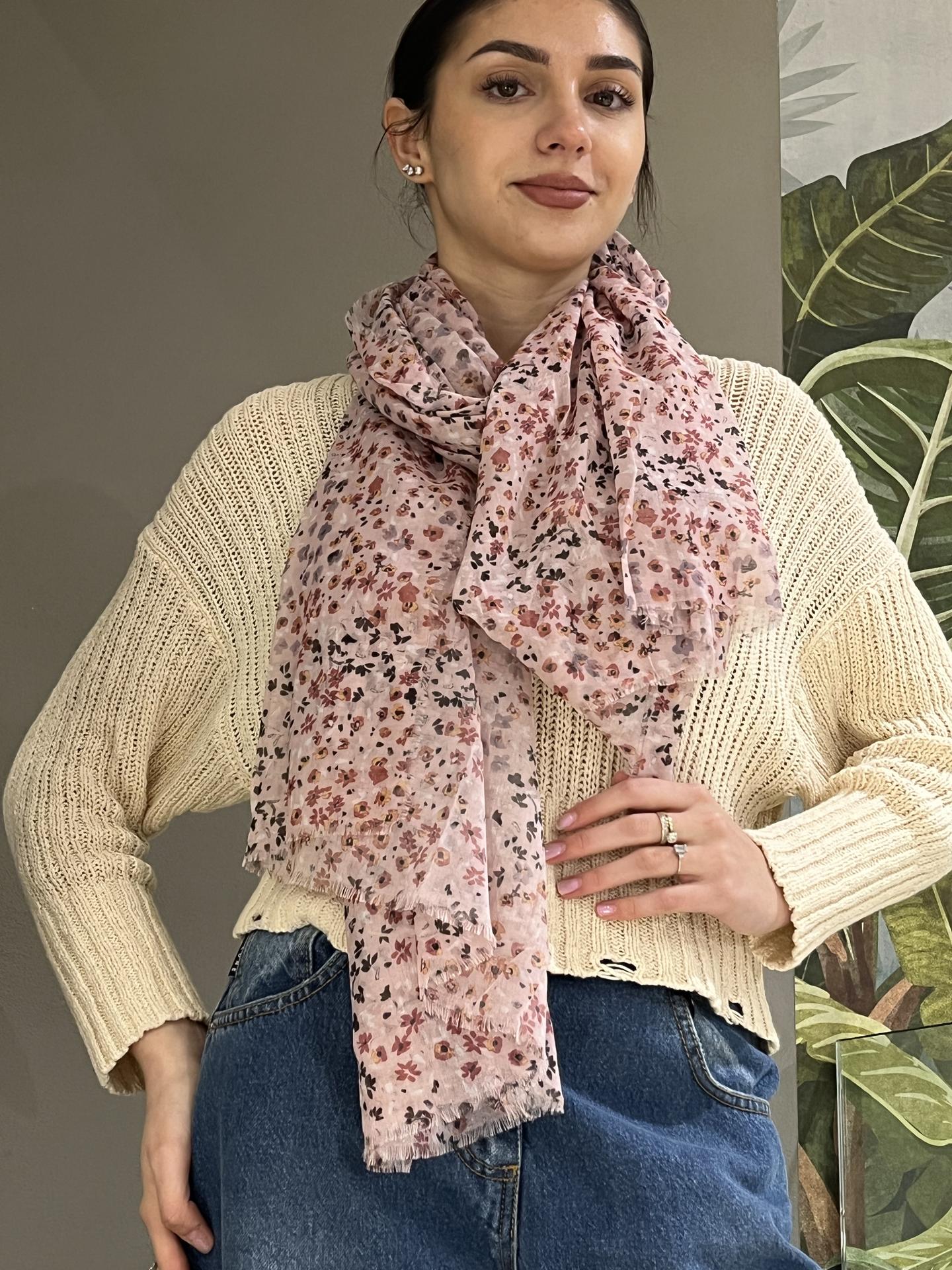 FOULARD MYASTREET GK6594 ROSA