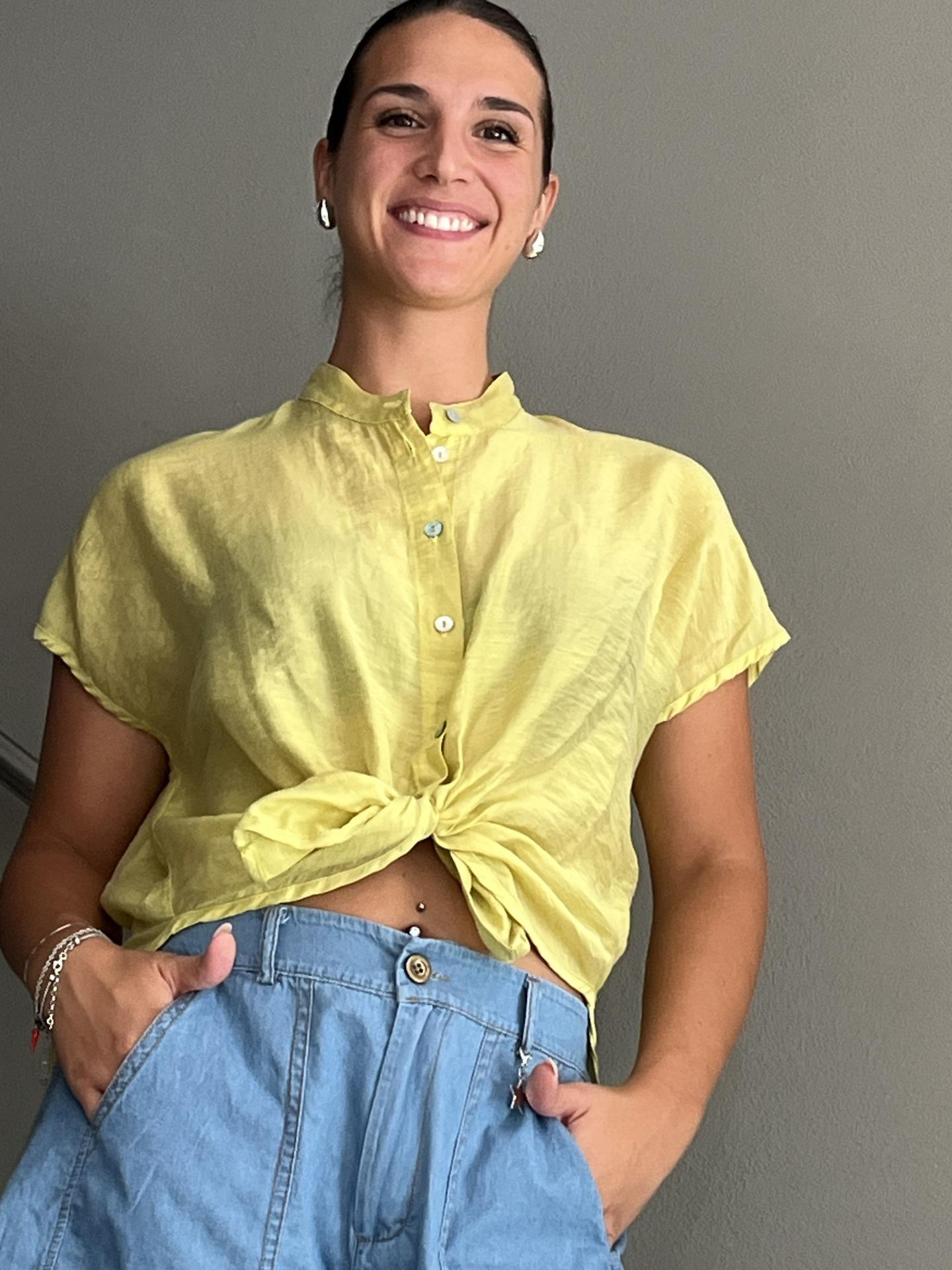 CAMICIA SUSY MIX H230CU GIALLO