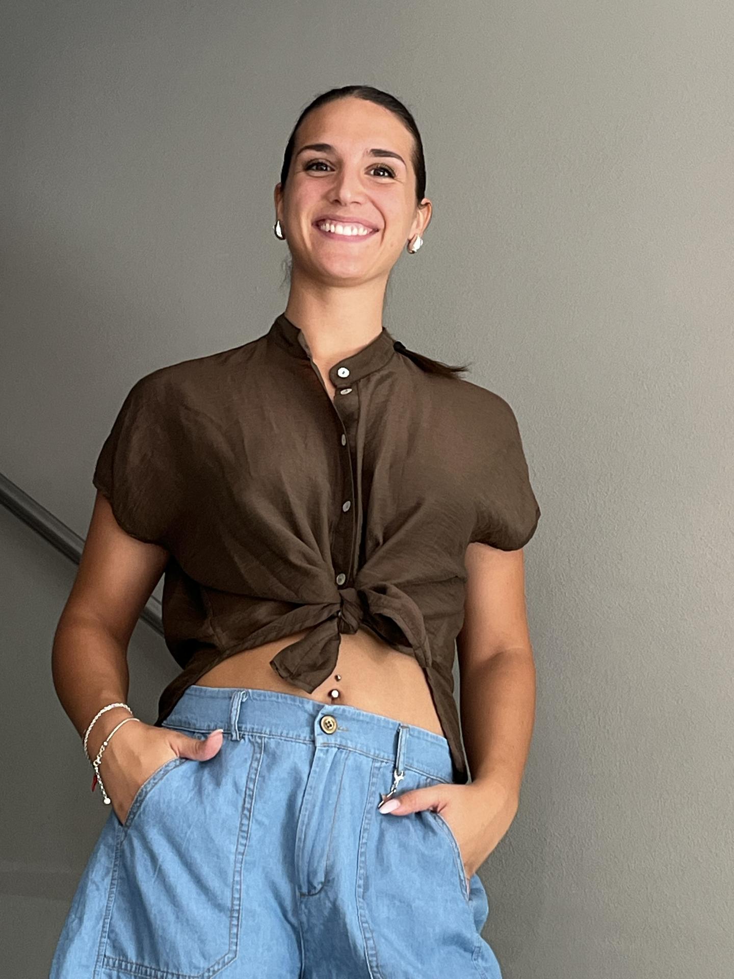 CAMICIA SUSY MIX H230CU MARRONE