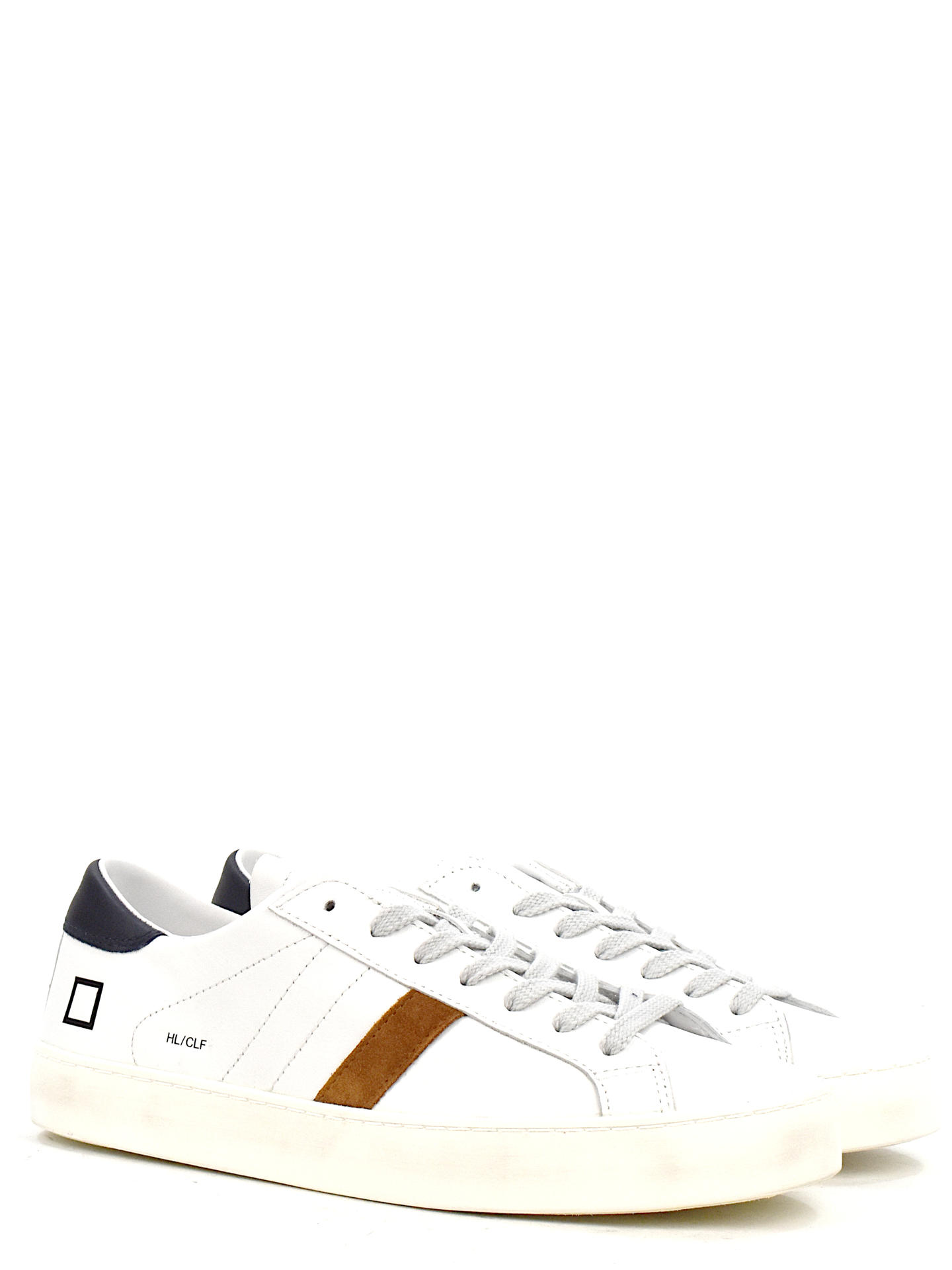 SNEAKERS D.A.T.E HLCAW BIANCO/BLU