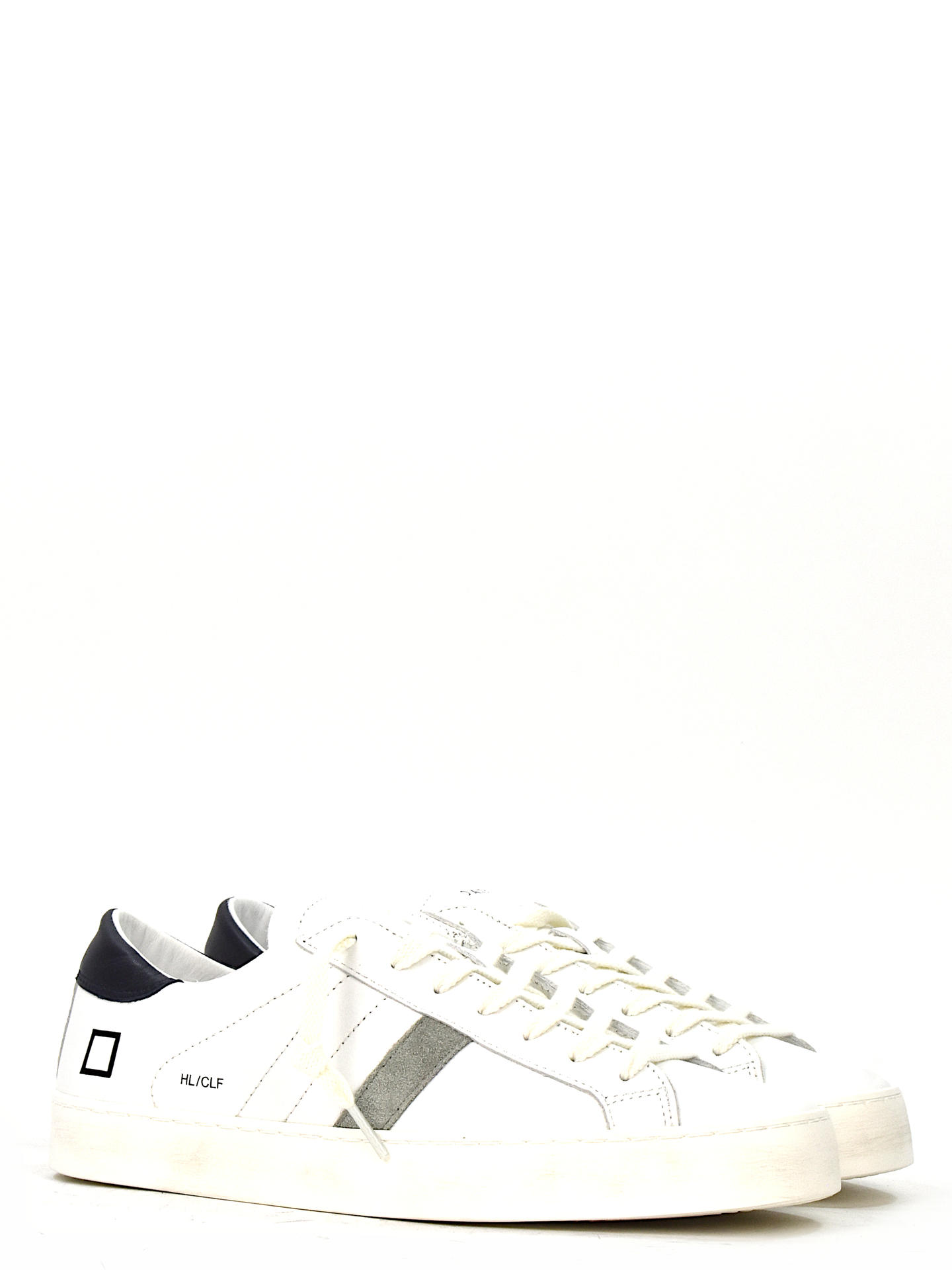 SNEAKERS D.A.T.E HLCAWLM BIANCO/BLU