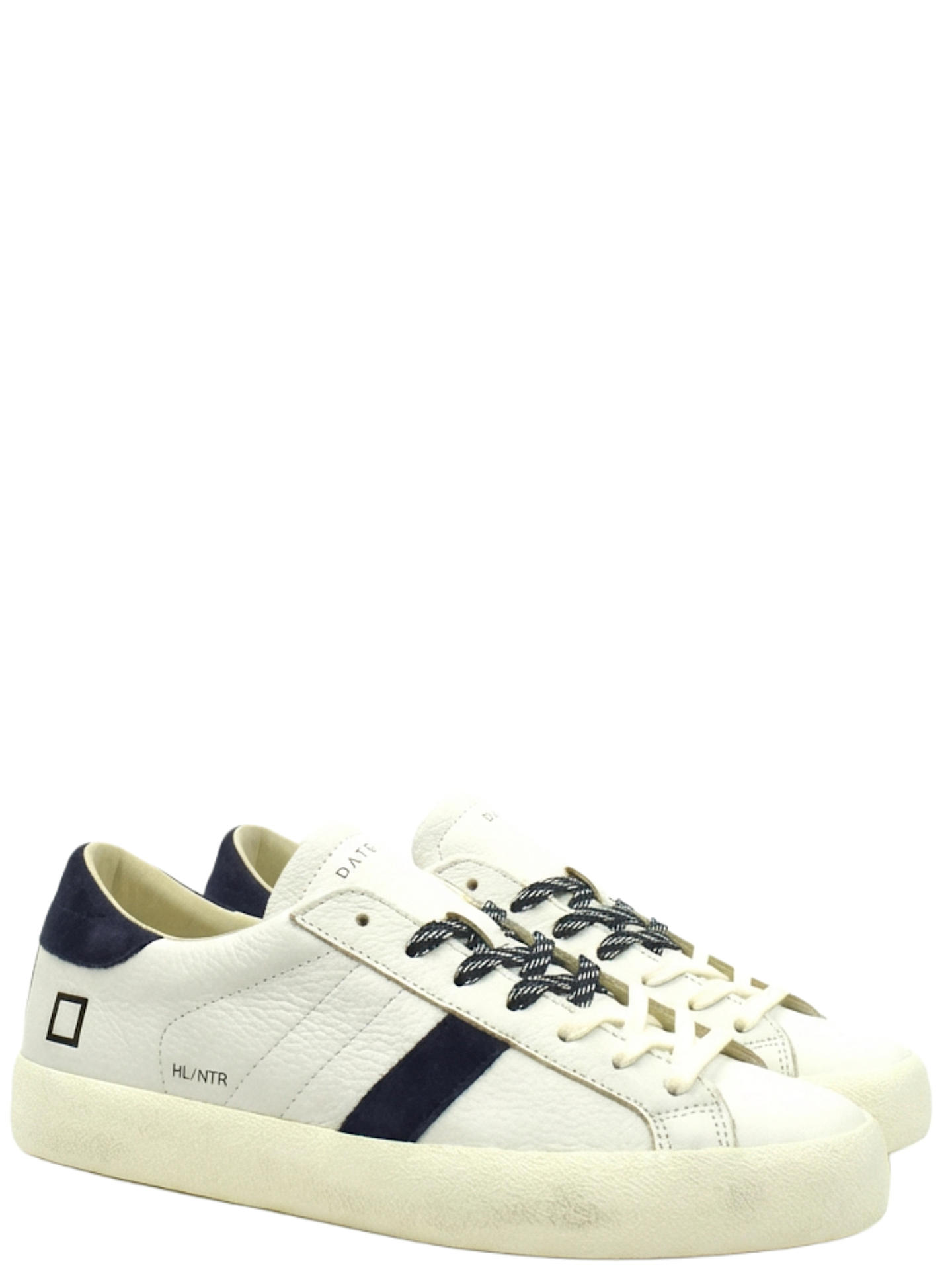 SNEAKERS D.A.T.E HLNTWL BIANCO/BLU