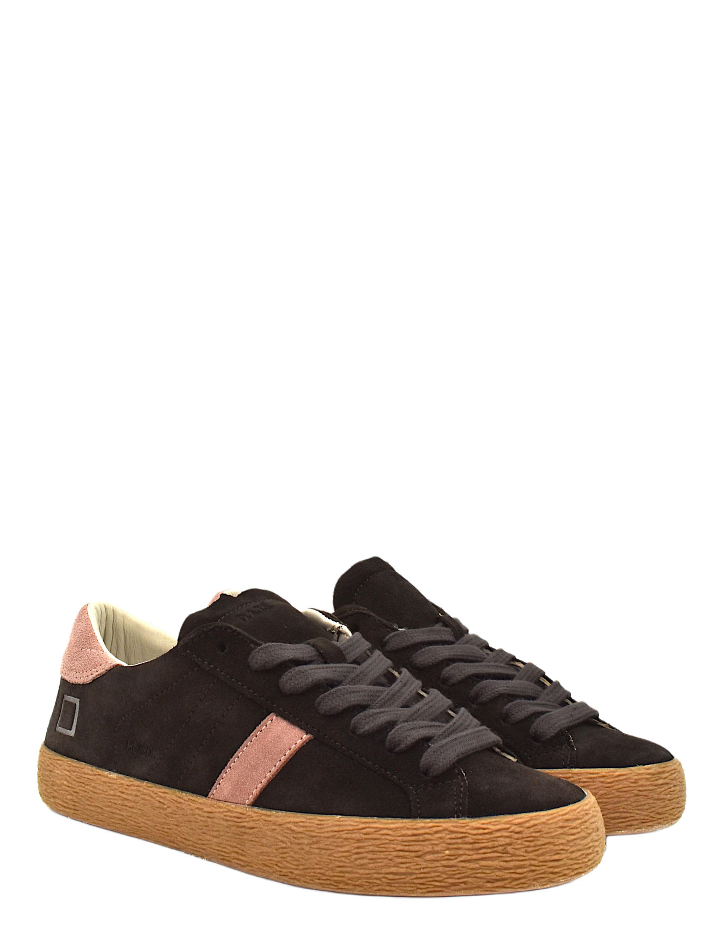 SNEAKERS D.A.T.E HLSDBR MARRONE