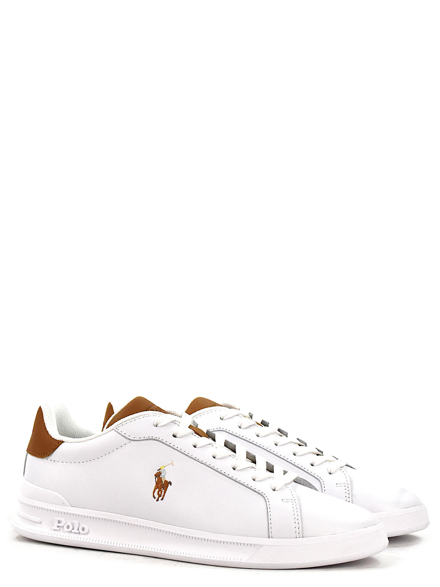 SNEAKERS RALPH LAUREN HRTCT BIANCO/CUOIO