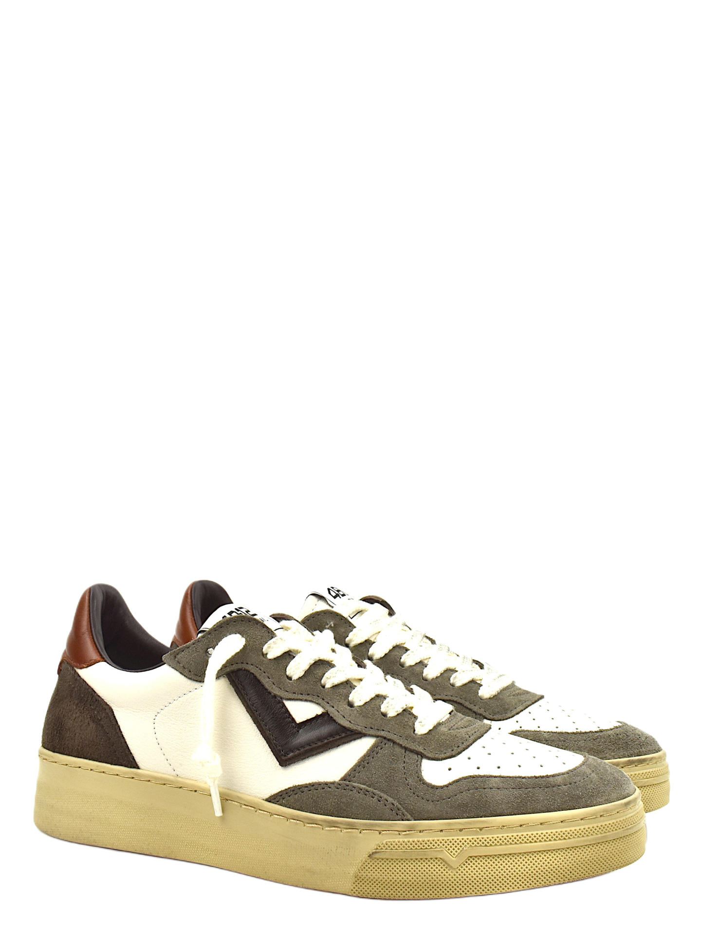 SNEAKERS 4B12 HYPERU3018 GRIGIO/BIANCO