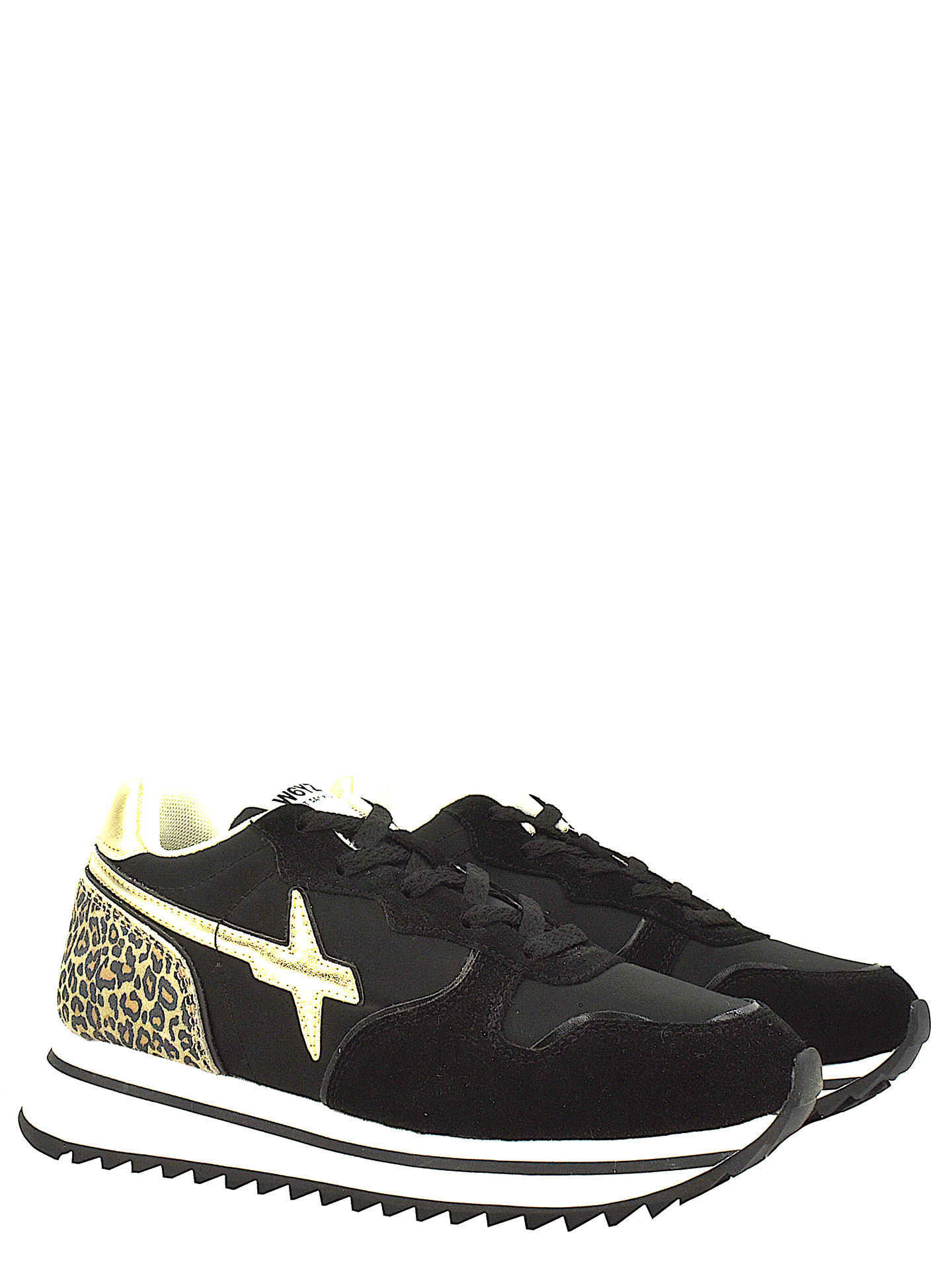 SNEAKERS W6YZ JETD NERO/ORO
