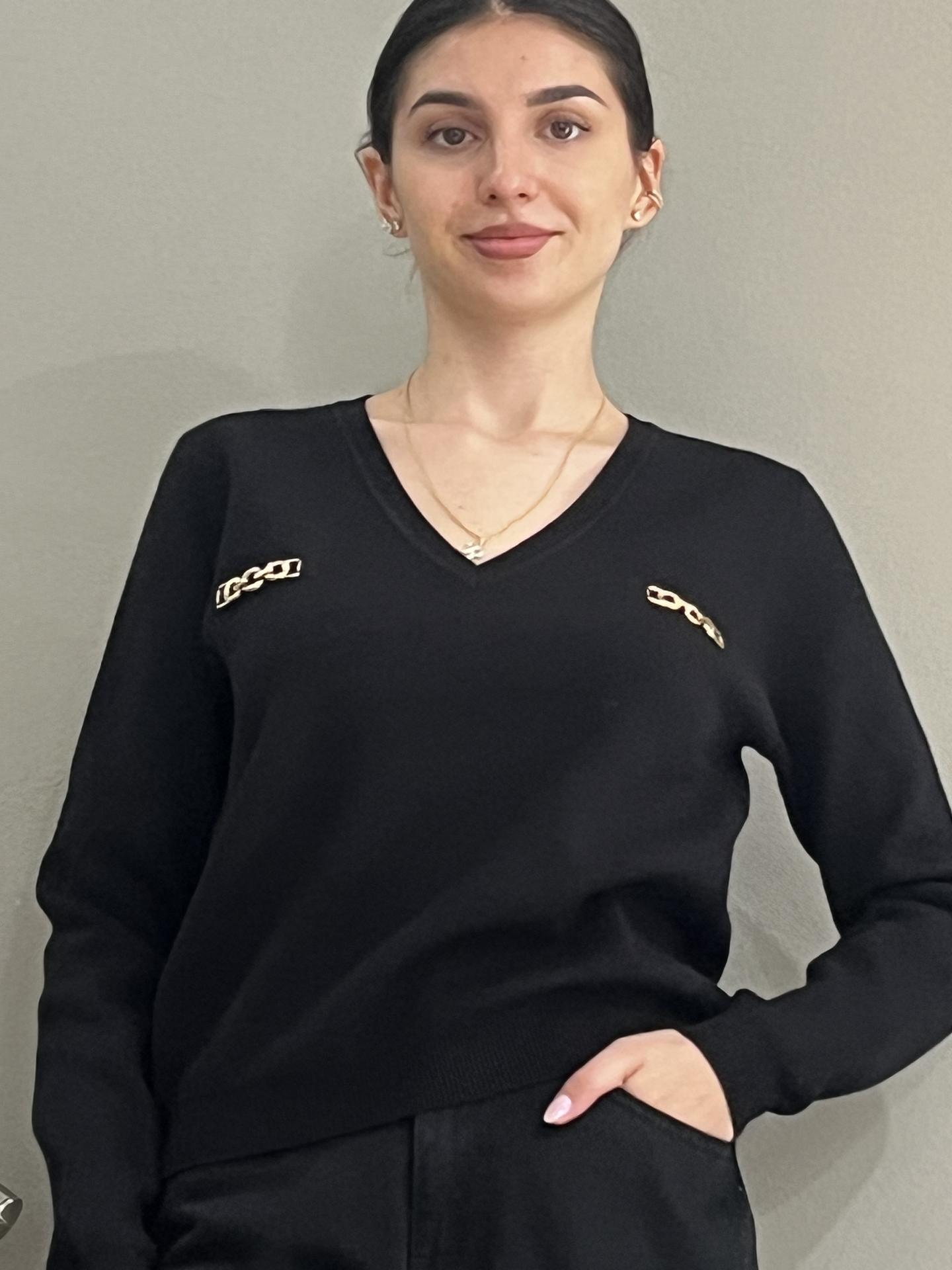 MAGLIA KOCCA JIM NERO