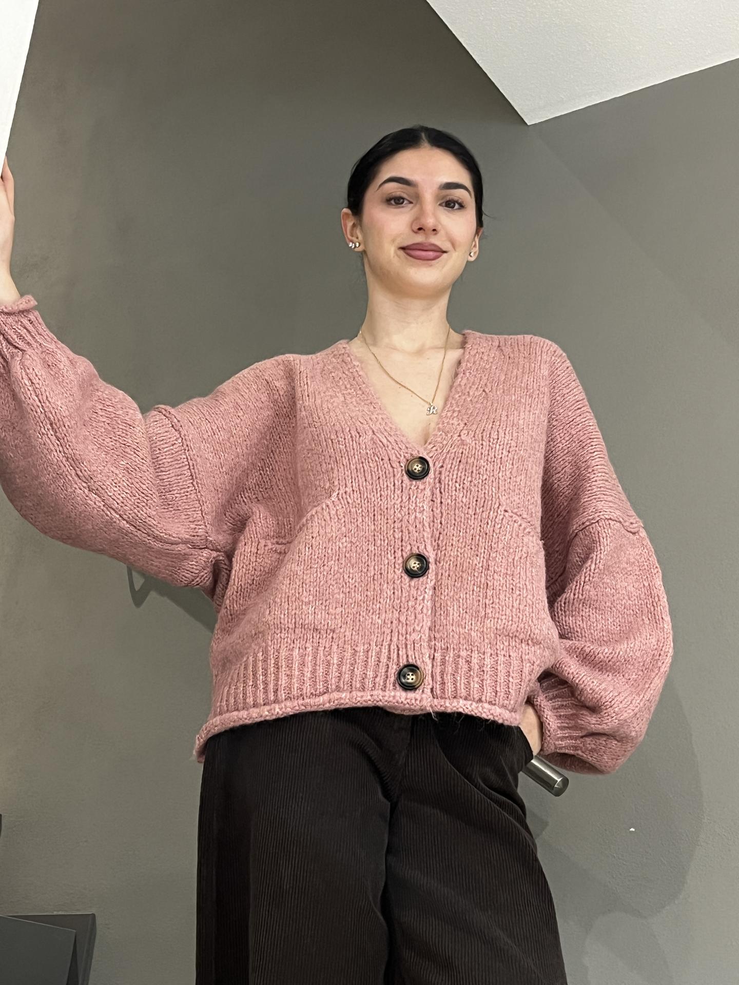 MAGLIA HAVEONE JITP020 ROSA