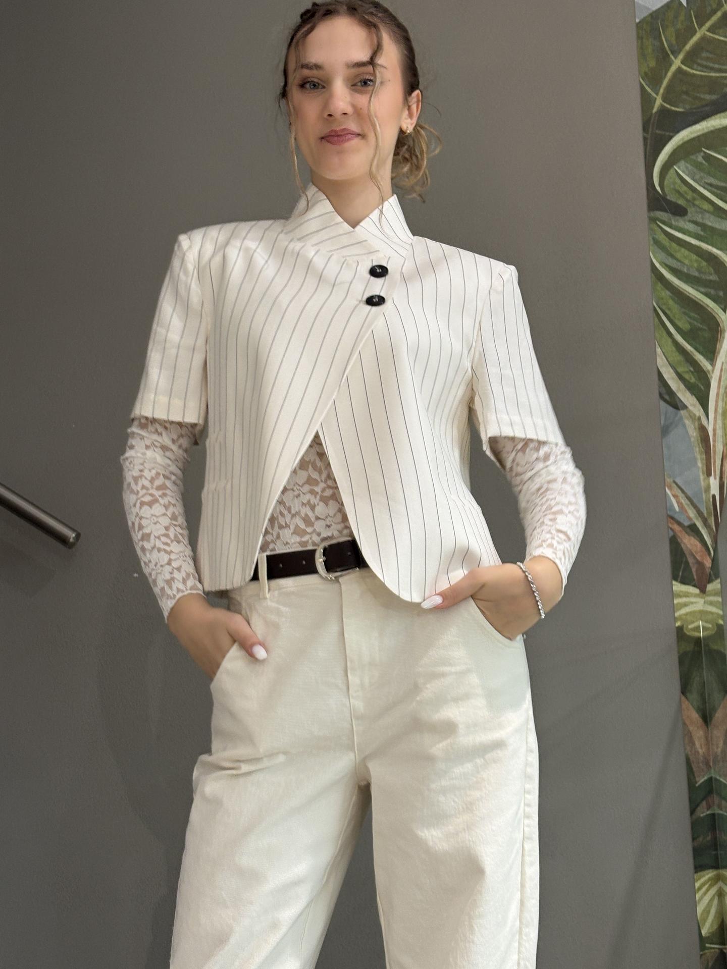 GIACCA HAVEONE JMNQ115 BIANCO