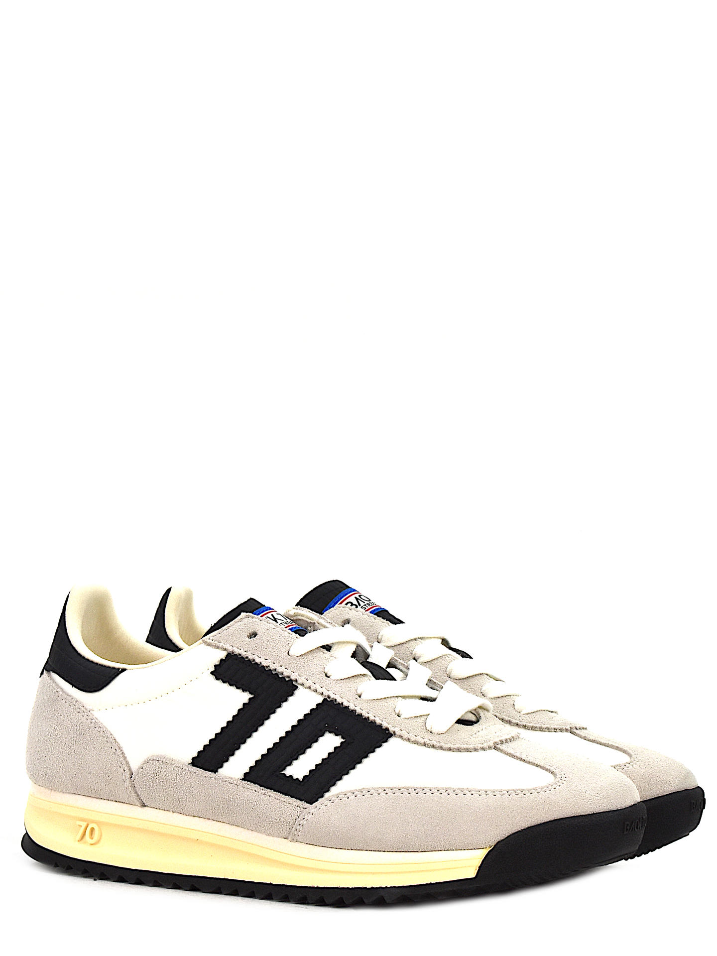 SNEAKERS BACK 70 JOGGER23D BIANCO/NERO