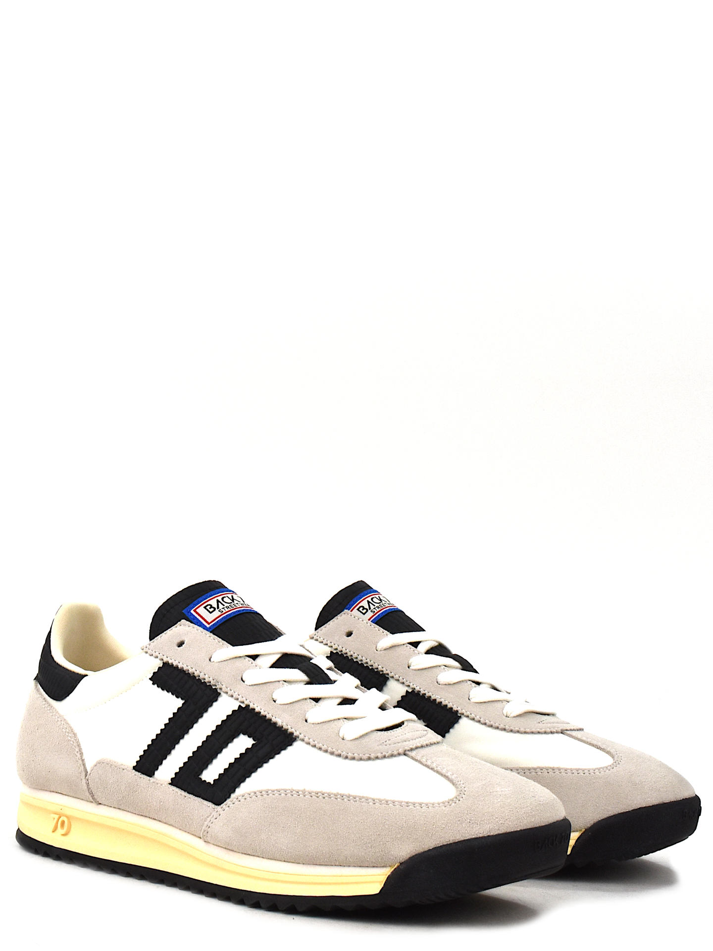 SNEAKERS BACK 70 JOGGER23U BIANCO/NERO