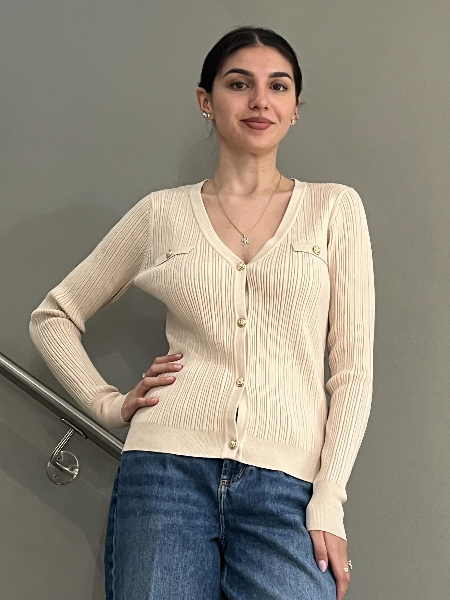 MAGLIA KOCCA JUVIENNA BEIGE