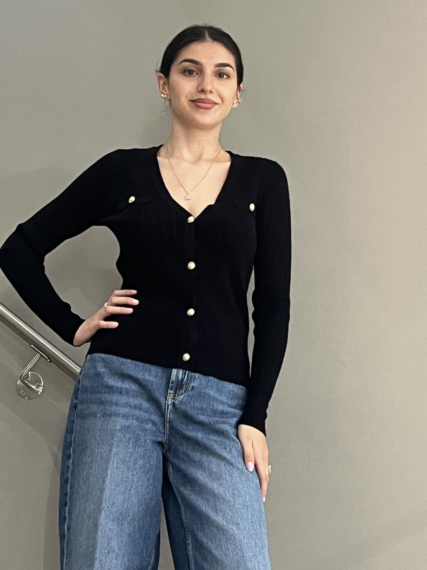 MAGLIA KOCCA JUVIENNA NERO