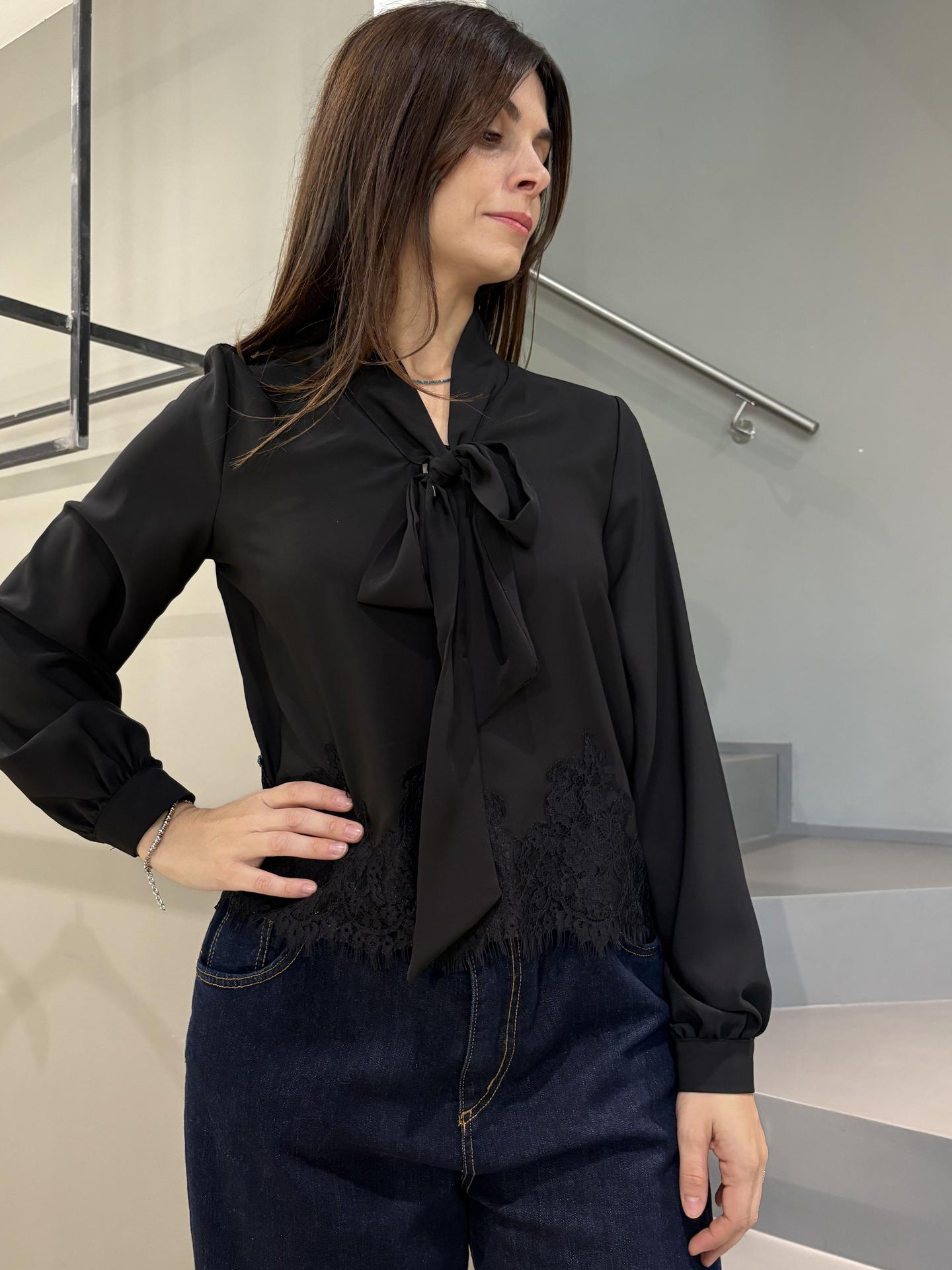 MAGLIA SUSY MIX K2316N18 NERO