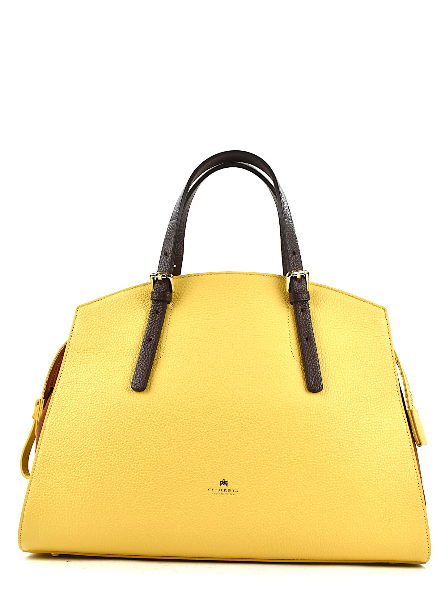 BORSA CUOIERIA FIORENTINA L240 GIALLO