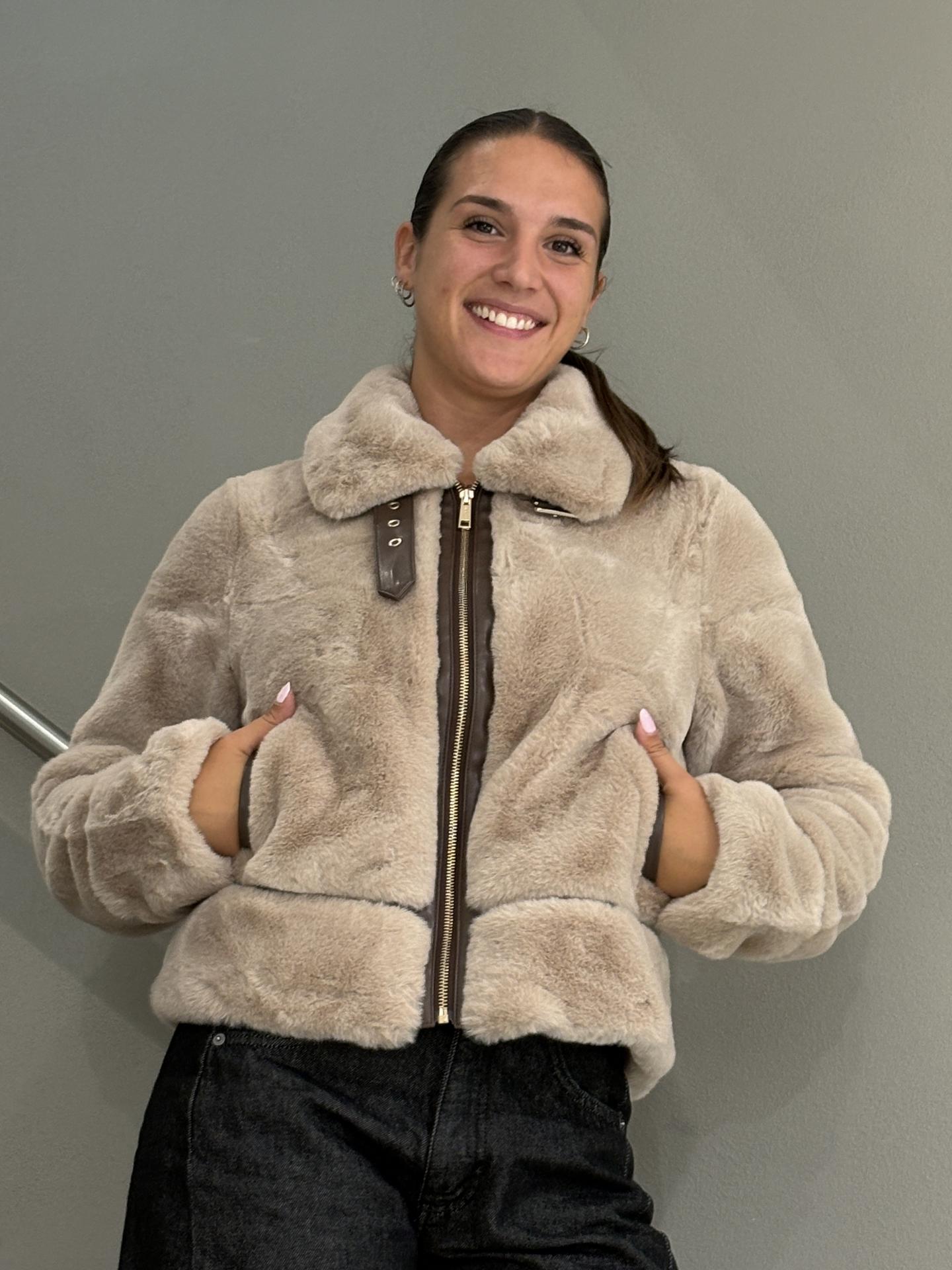 GIUBBINO RINO&PELLE LAMBRA BEIGE