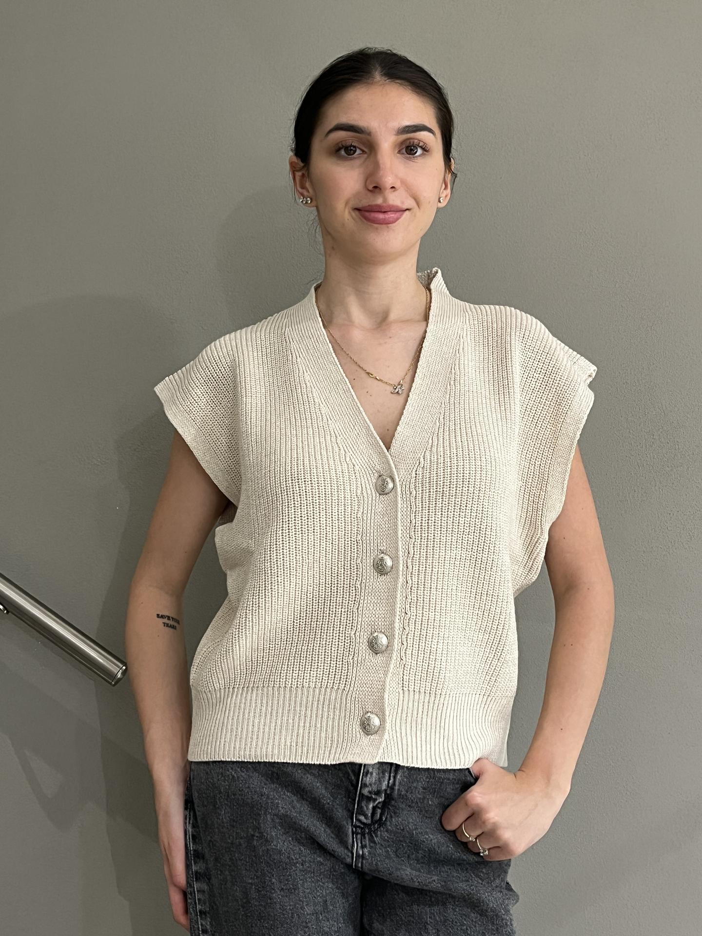 MAGLIA HAVEONE LAZN052 BEIGE