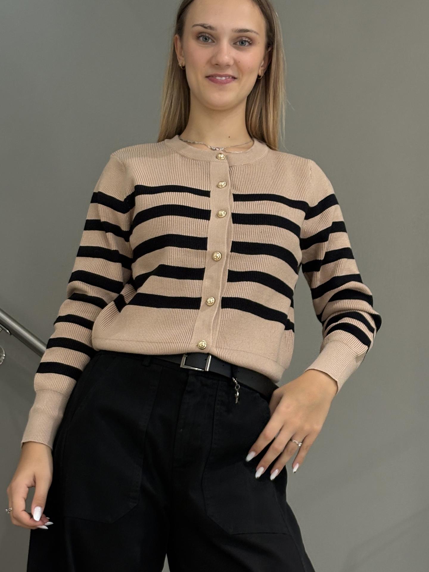 MAGLIA SUSY MIX M149 BEIGE