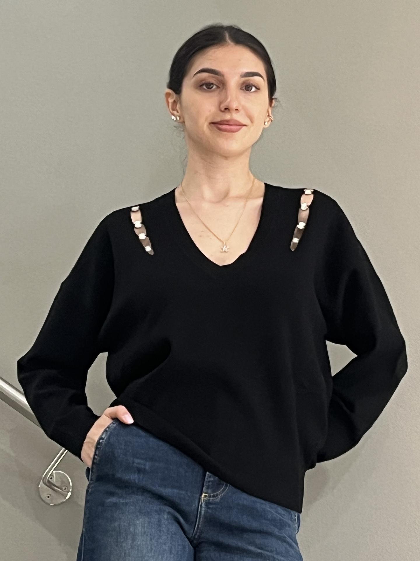 MAGLIA LIU.JO WEAR MF5037 NERO