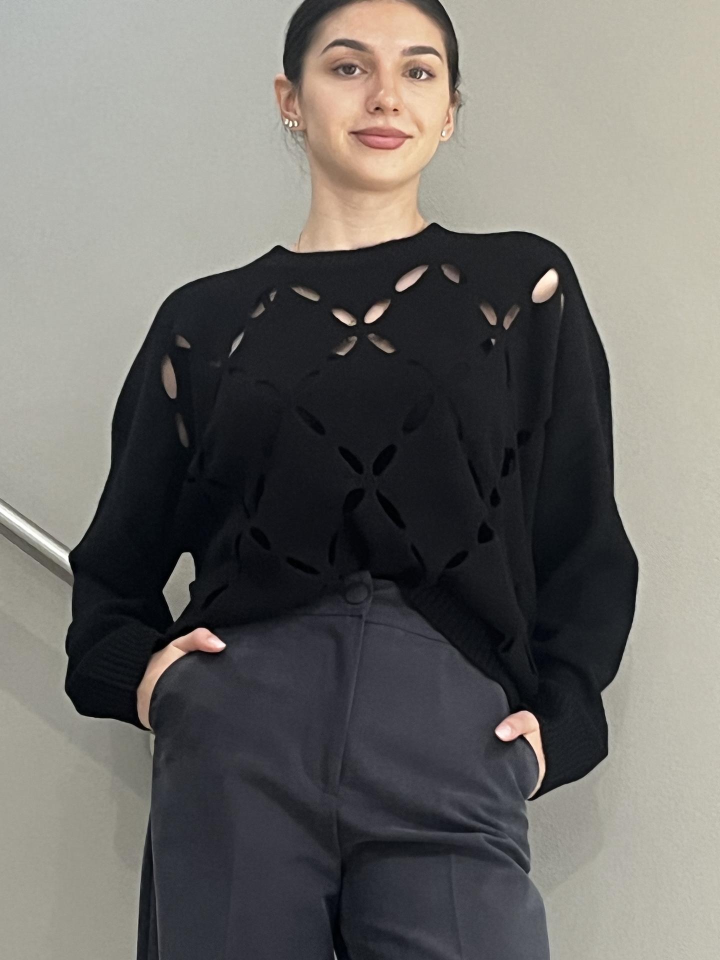 MAGLIA LIU.JO WEAR MF5039 NERO