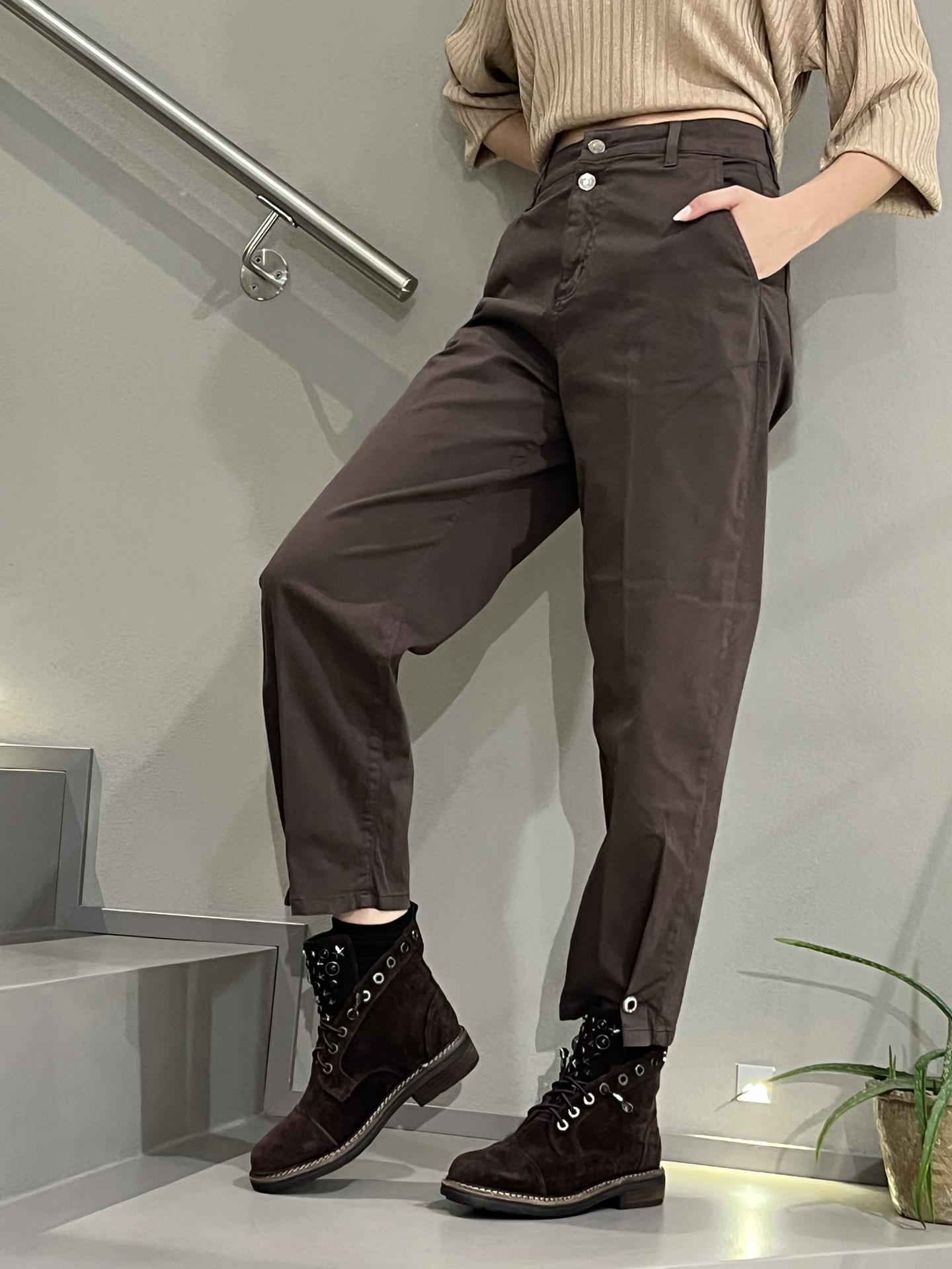 PANTALONE LIU.JO WEAR MF5307 MARRONE