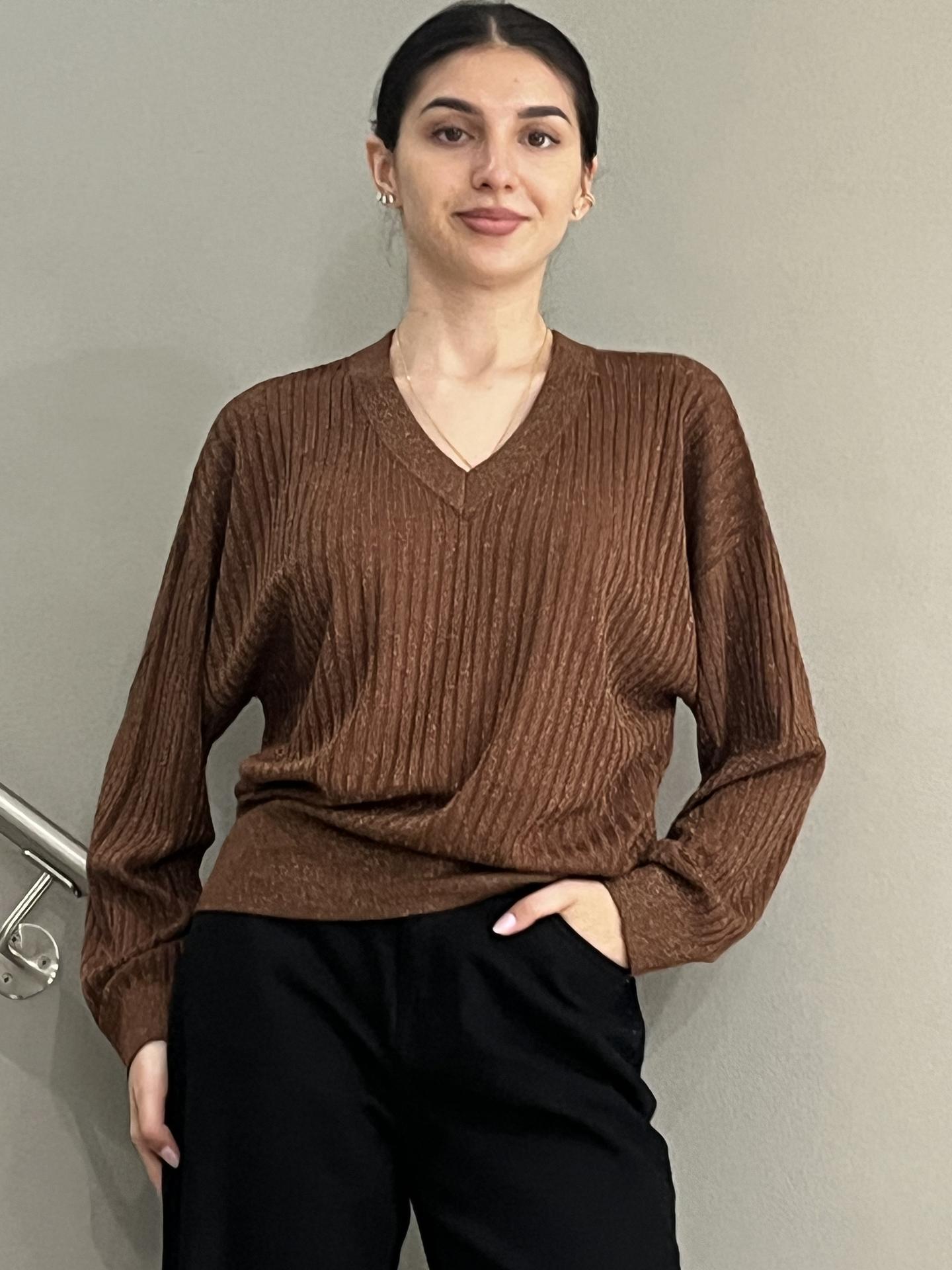 MAGLIA LIU.JO WEAR MF5390 BRONZO