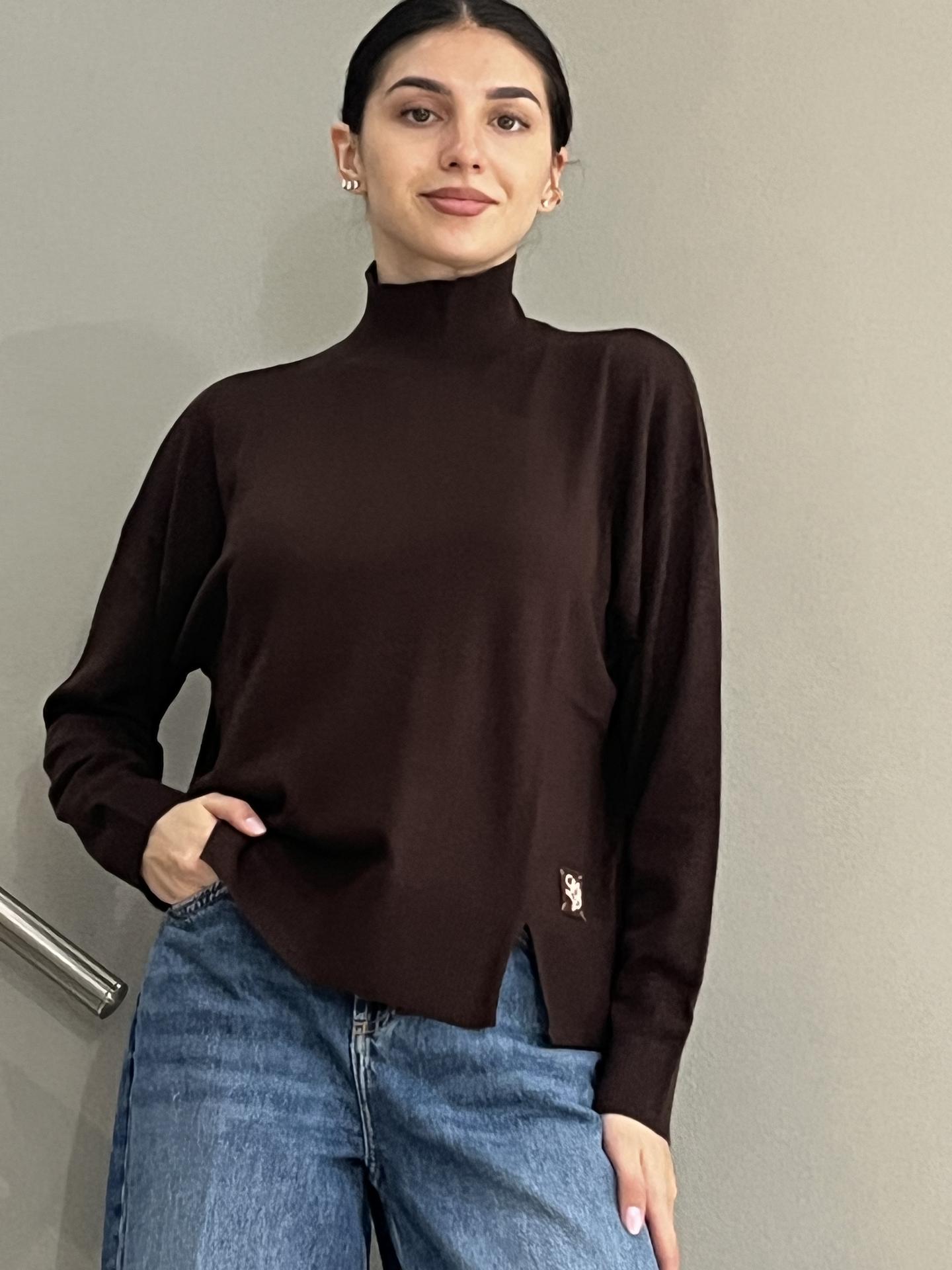 MAGLIA LIU.JO WEAR MF5399 MARRONE